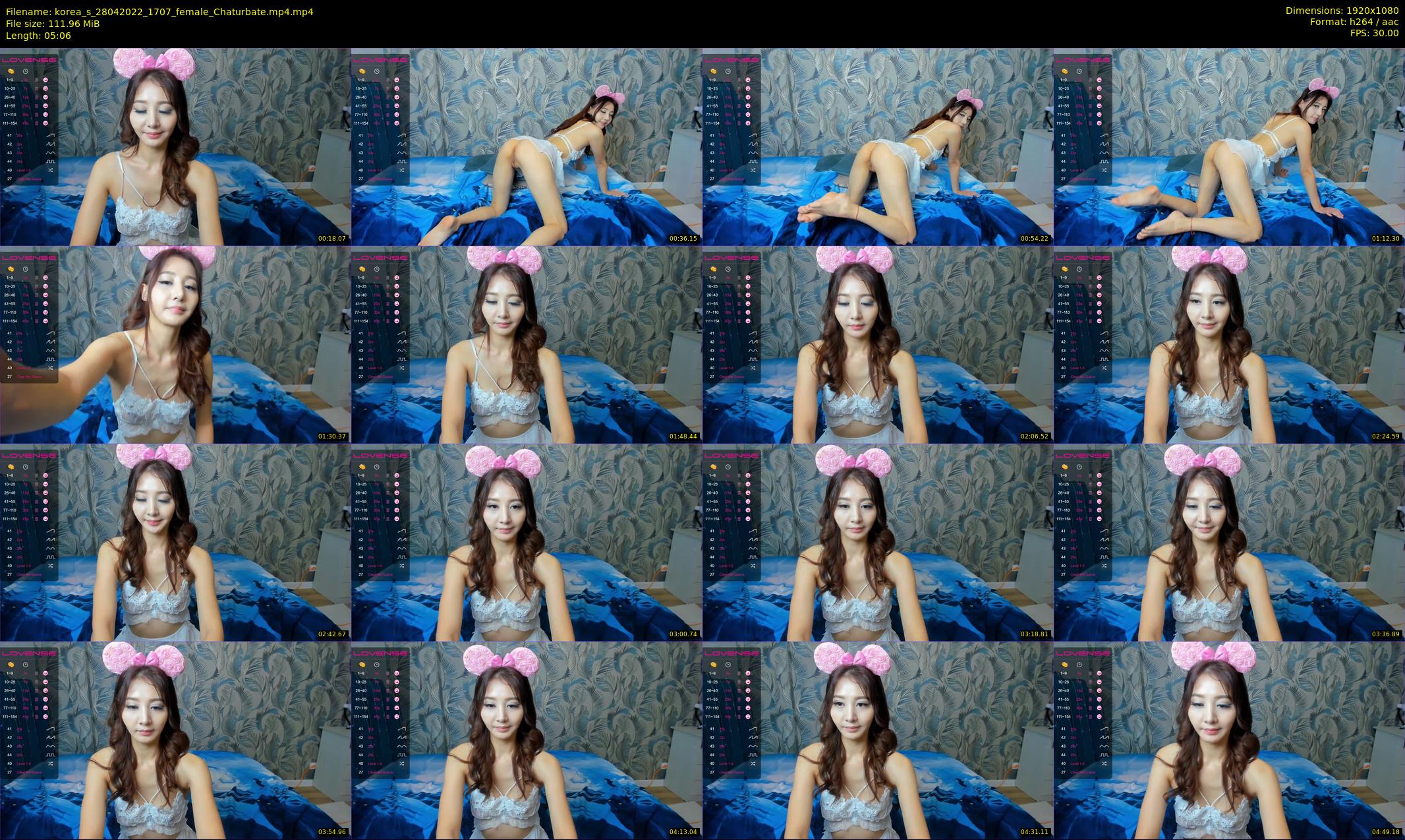 korea_s — 6 minute Chaturbate female cam show recording, 1080p, Apr 28, 2022