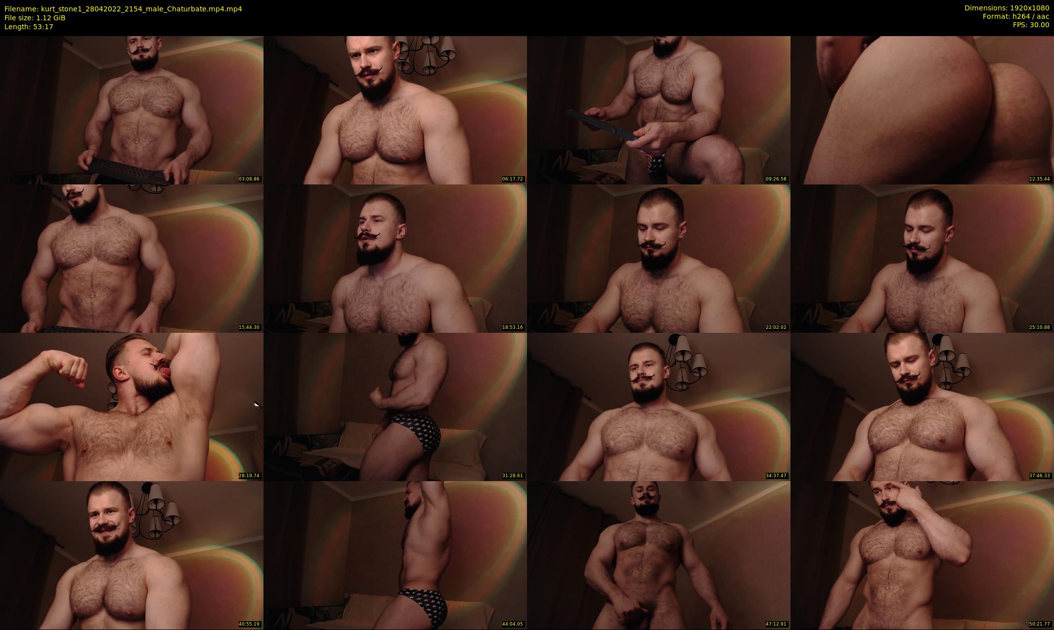 kurt_stone1 — 54 minute Chaturbate male cam show recording, 1080p, Apr 28, 2022