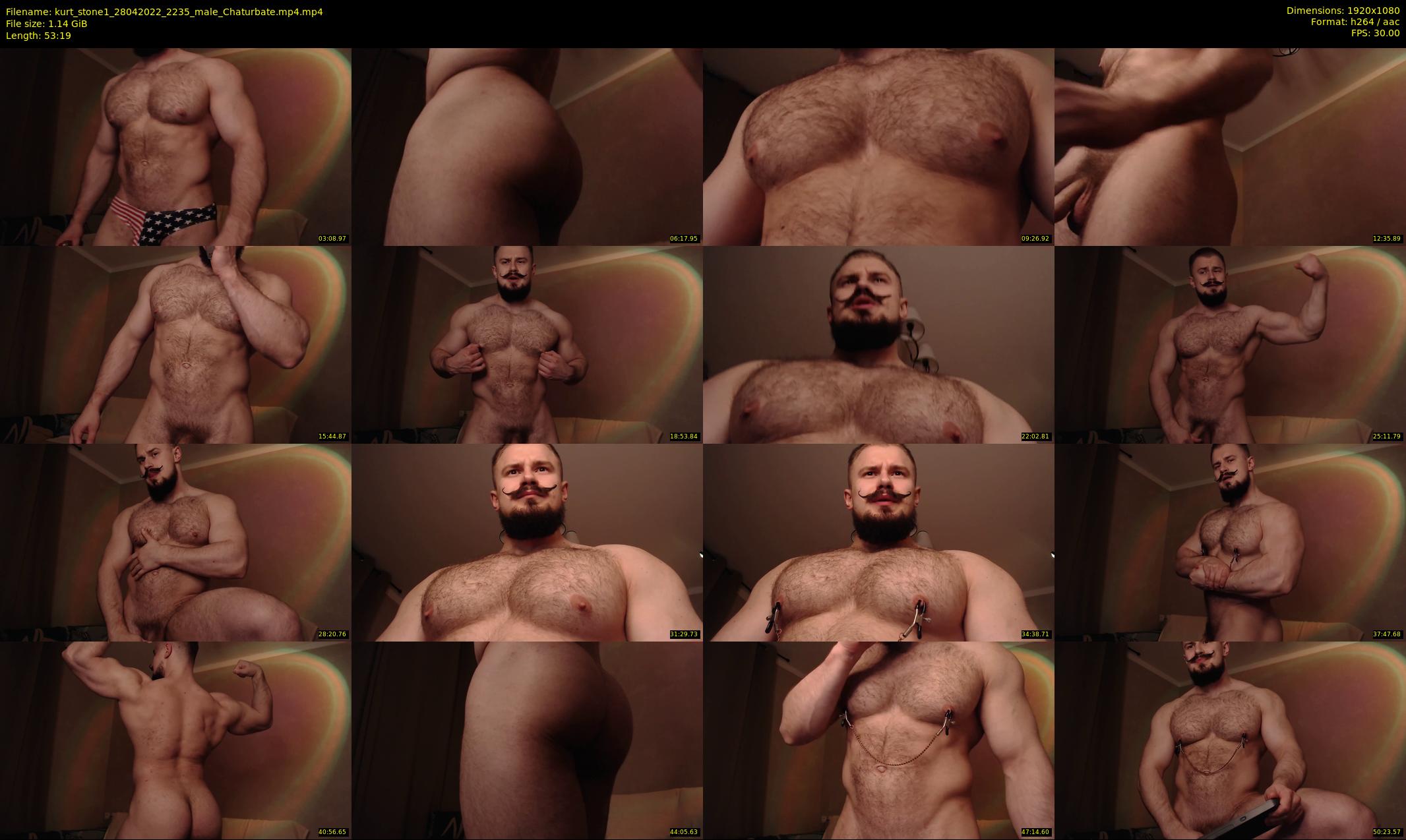 kurt_stone1 — 54 minute Chaturbate male cam show recording, 1080p, Apr 28, 2022