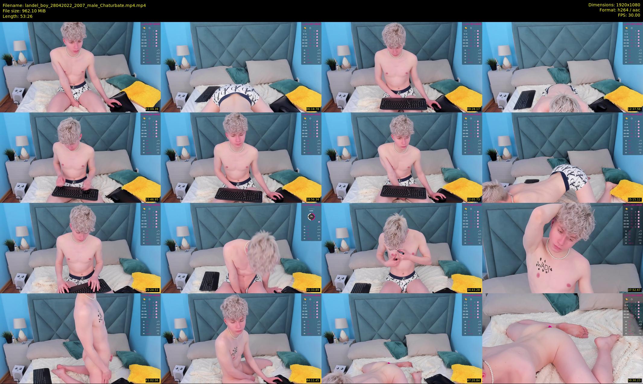 landel_boy — 54 minute Chaturbate male cam show recording, 1080p, Apr 28, 2022