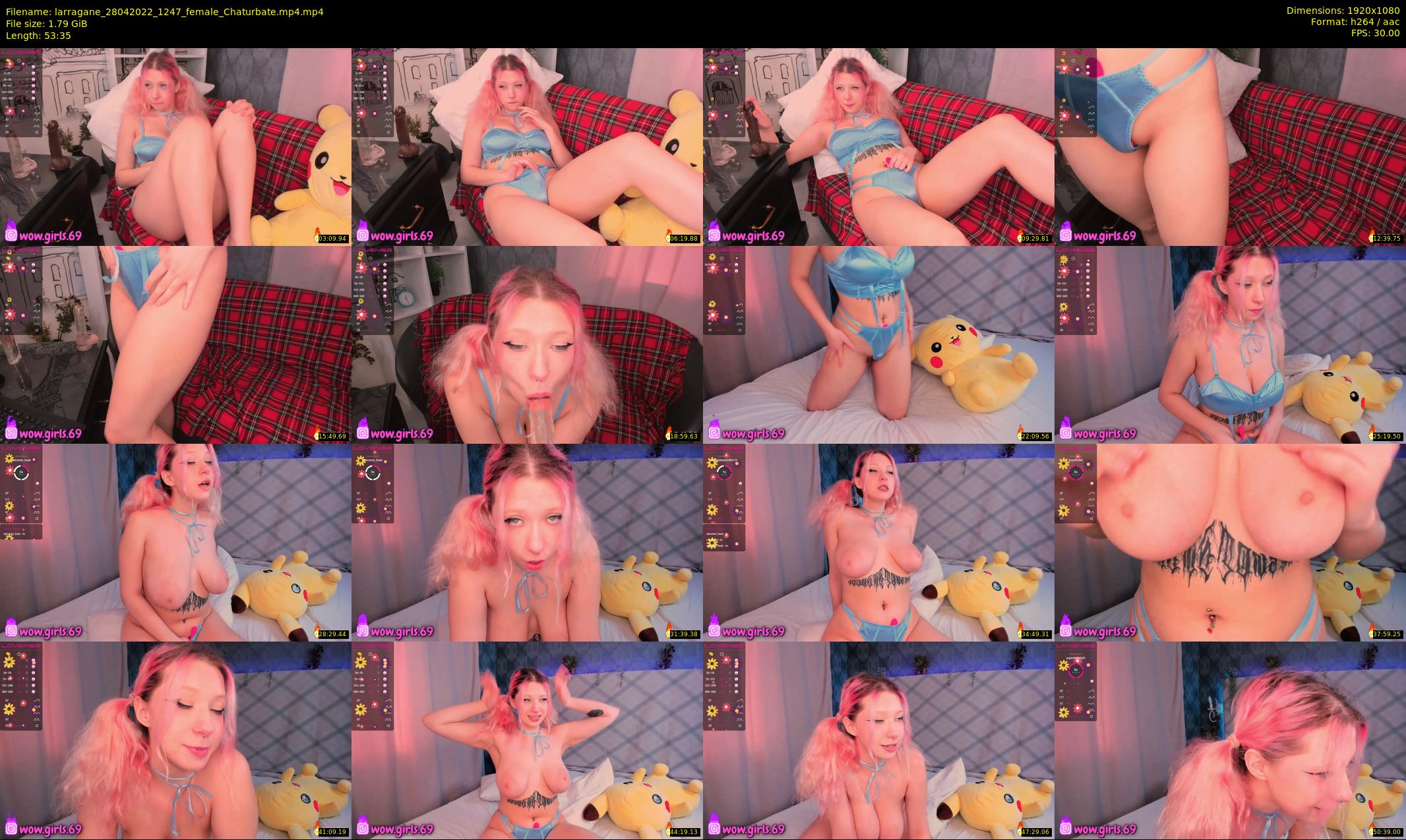 larragane — 54 minute Chaturbate couple cam show recording, 1080p, Apr 28, 2022