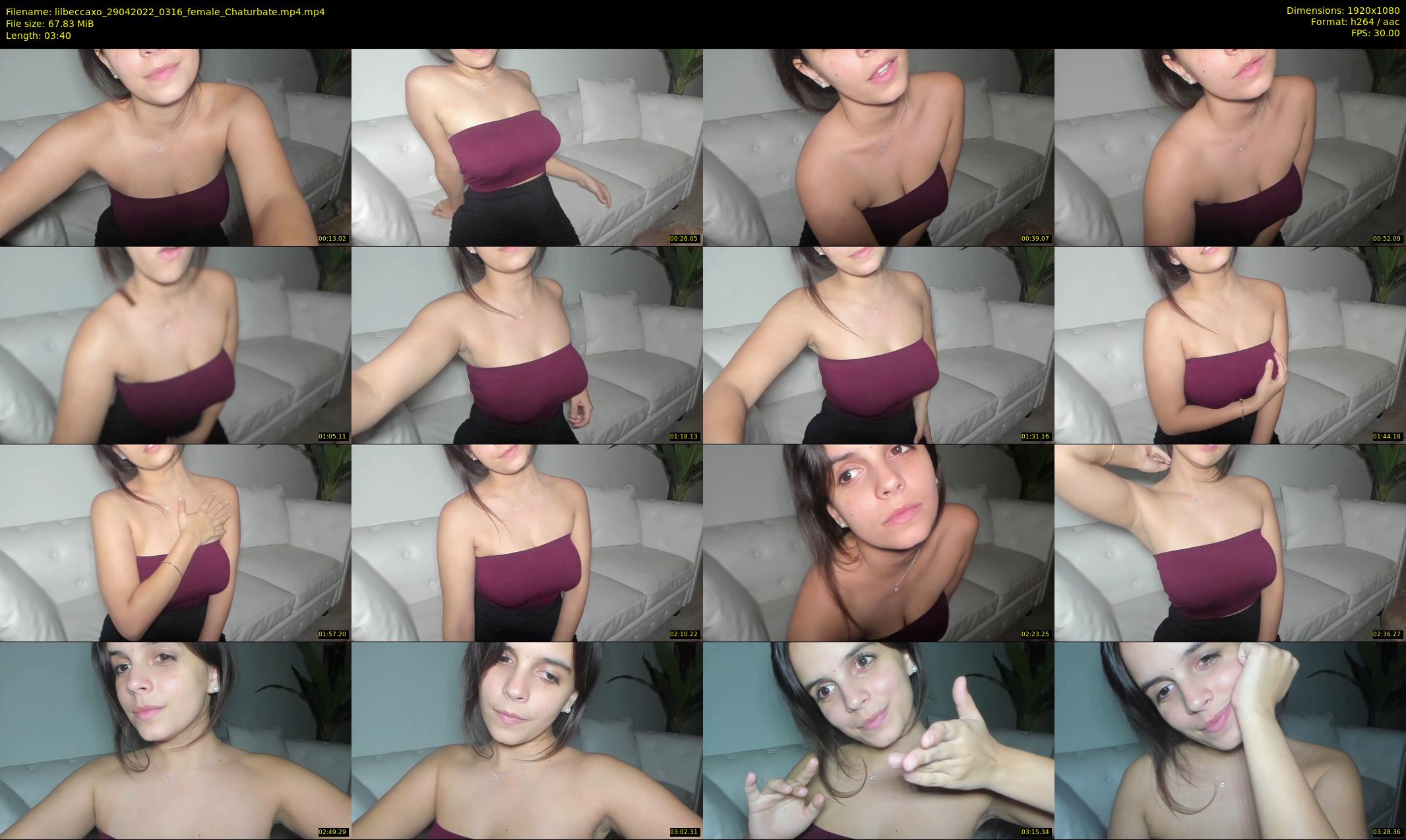 lilbeccaxo — 4 minute Chaturbate female cam show recording, 1080p, Apr 29, 2022