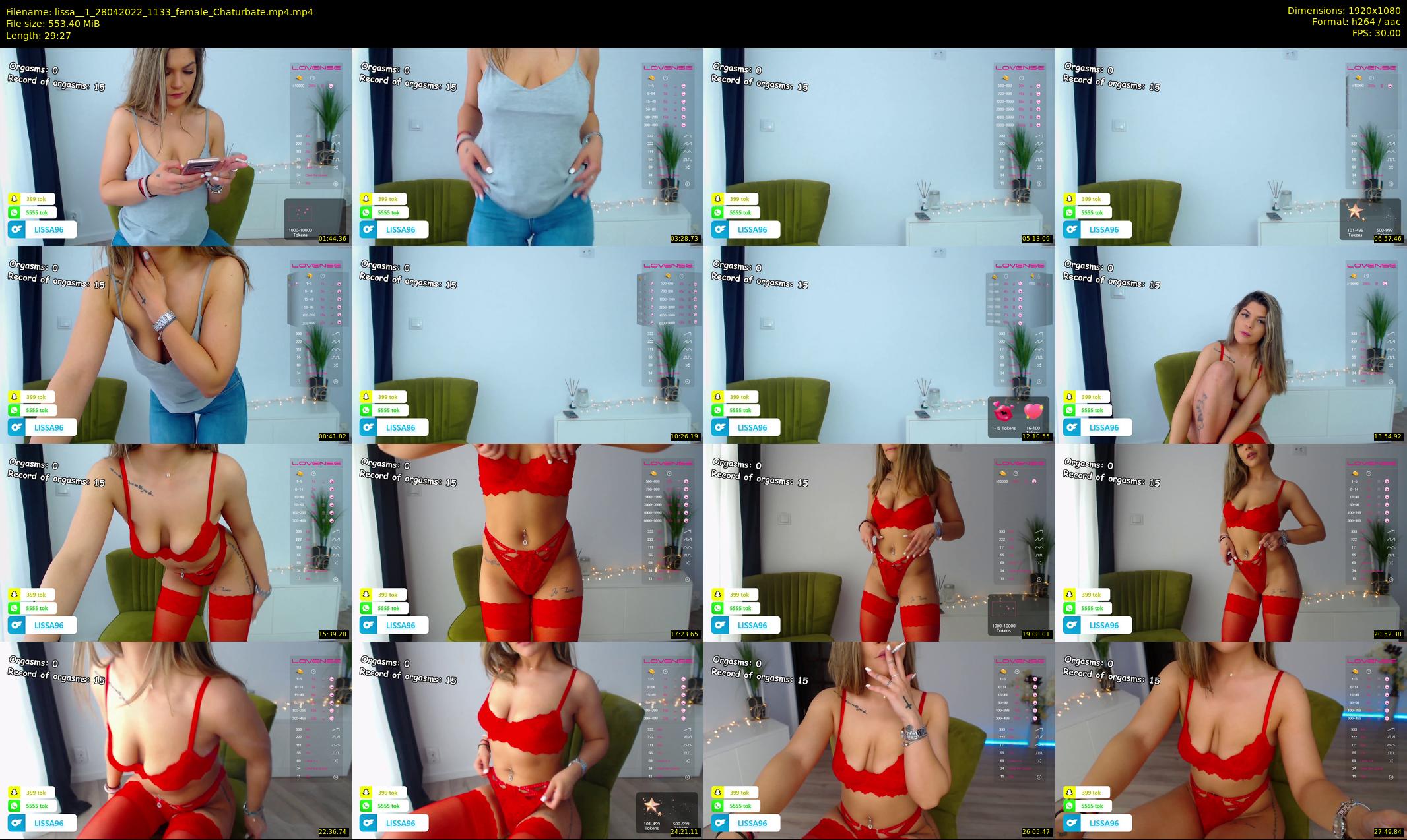 lissa__1 — 30 minute Chaturbate female cam show recording, 1080p, Apr 28, 2022
