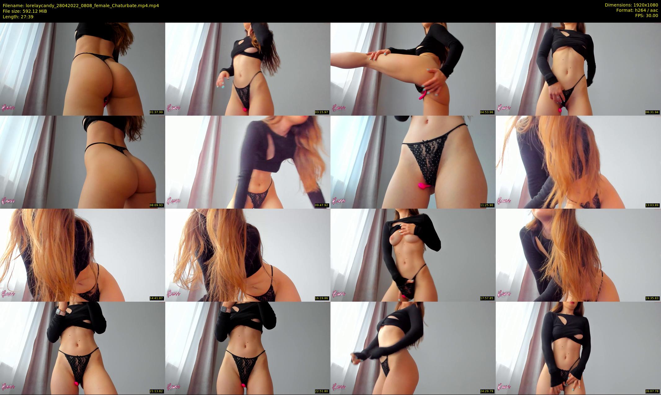 lorelaycandy — 28 minute Chaturbate female cam show recording, 1080p, Apr 28, 2022