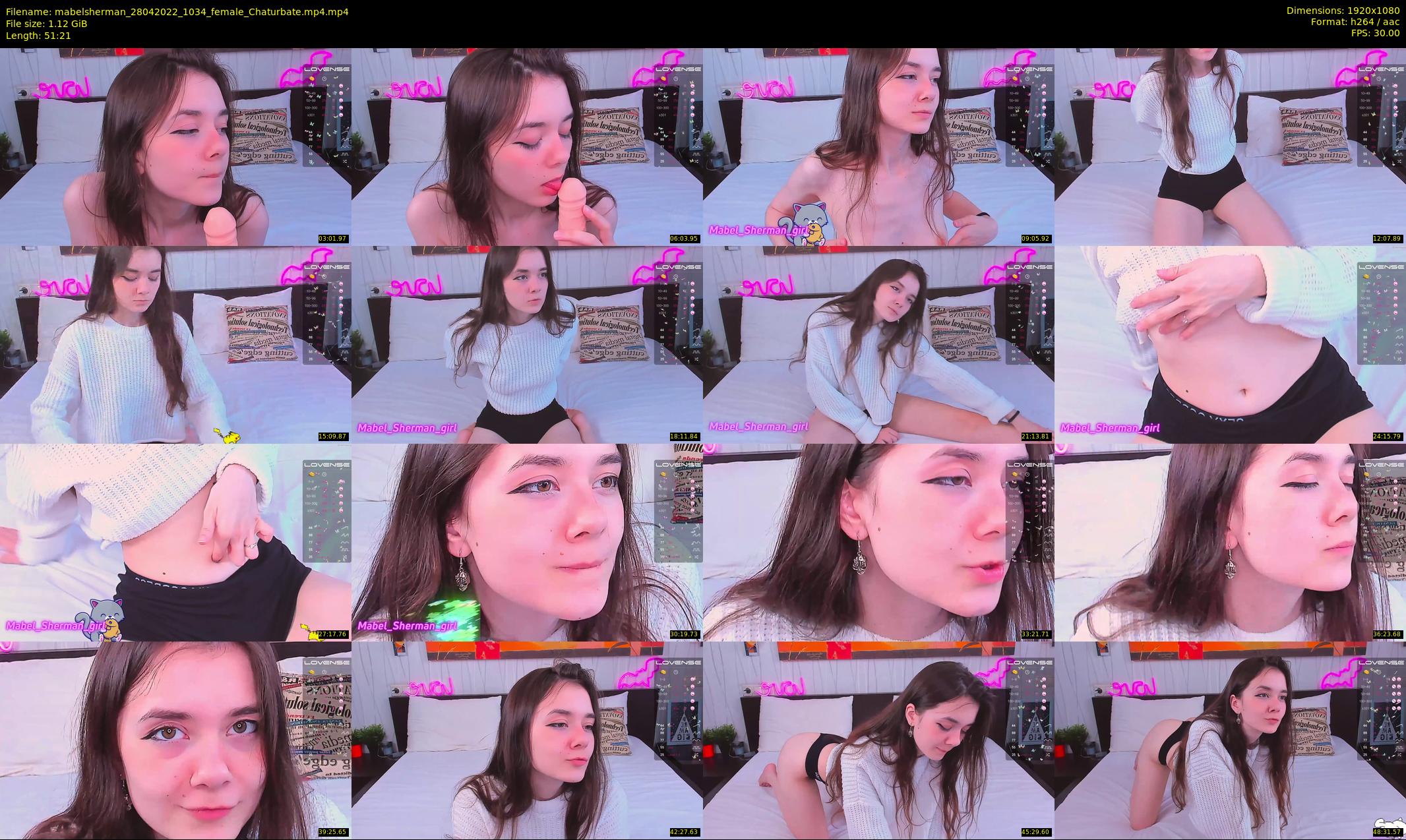 mabelsherman — 52 minute Chaturbate couple cam show recording, 1080p, Apr 28, 2022