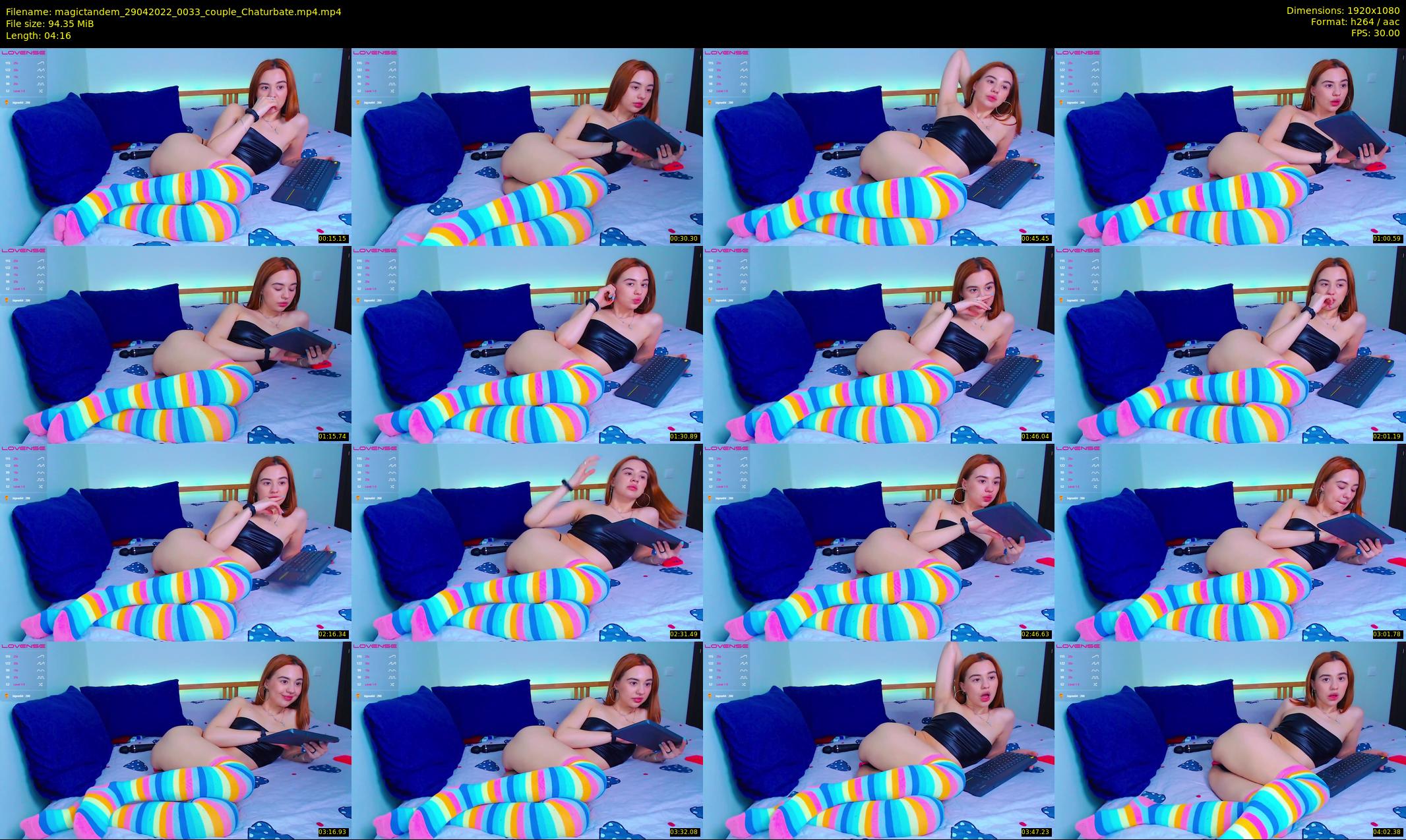 magictandem — 5 minute Chaturbate couple cam show recording, 1080p, Apr 29, 2022