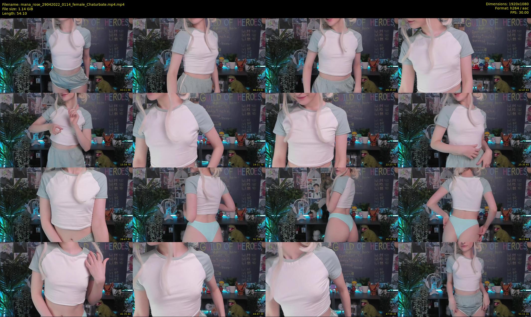 mana_rose — 55 minute Chaturbate female cam show recording, 1080p, Apr 29, 2022