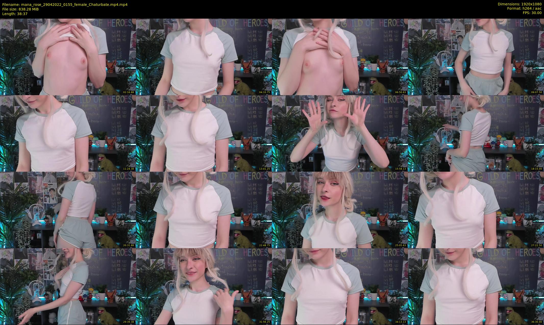 mana_rose — 39 minute Chaturbate female cam show recording, 1080p, Apr 29, 2022