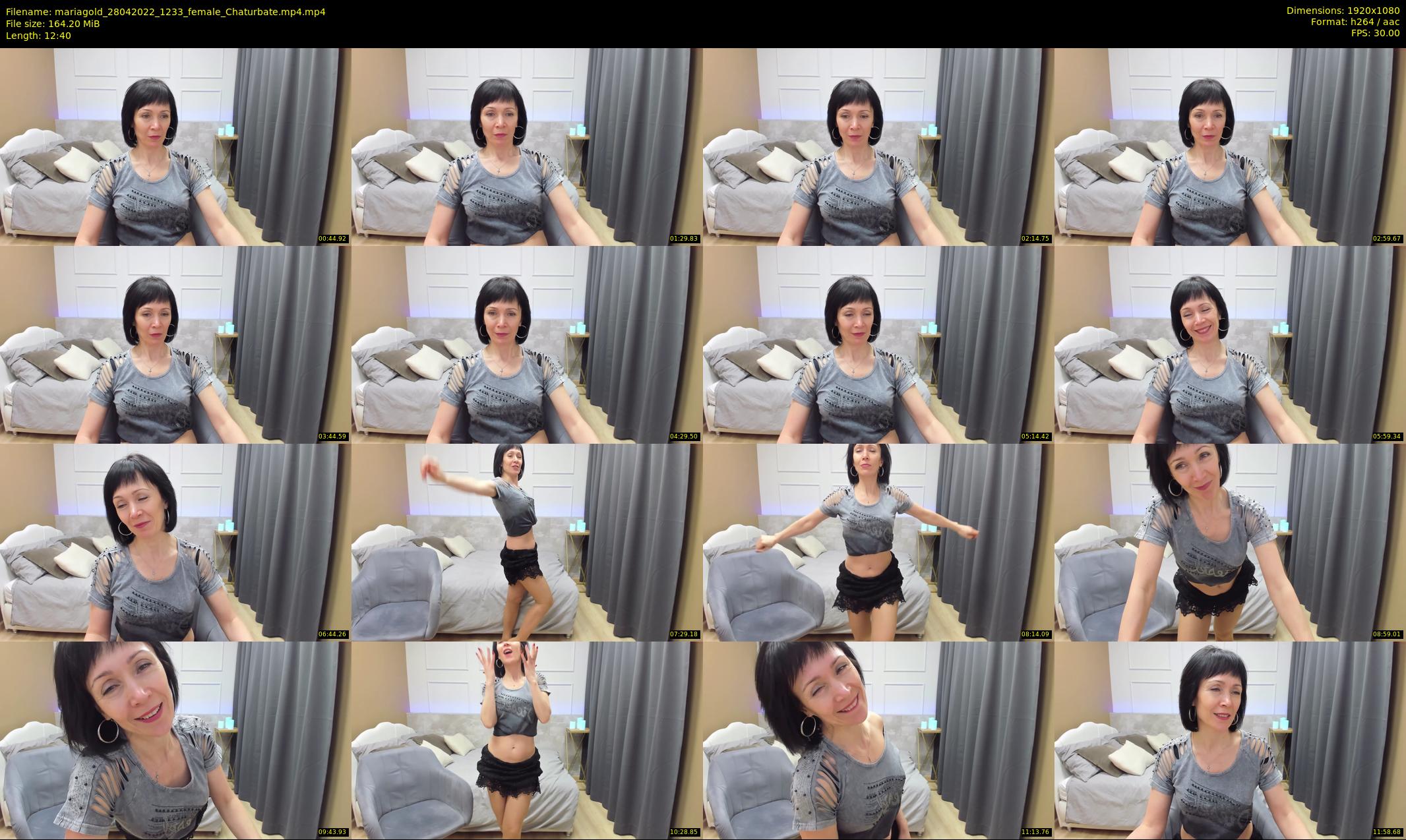 mariagold — 13 minute Chaturbate female cam show recording, 1080p, Apr 28, 2022