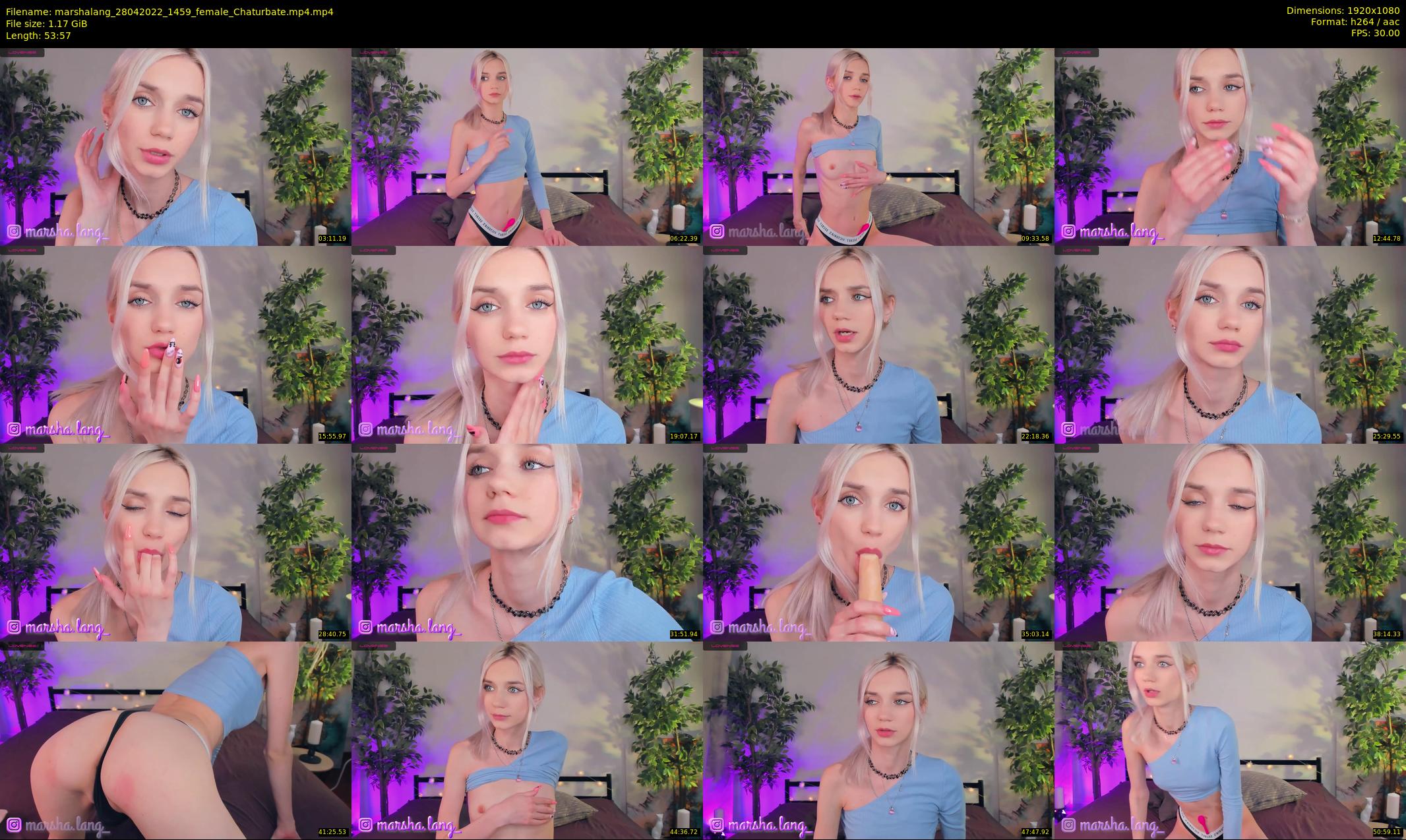 marshalang — 54 minute Chaturbate couple cam show recording, 1080p, Apr 28, 2022
