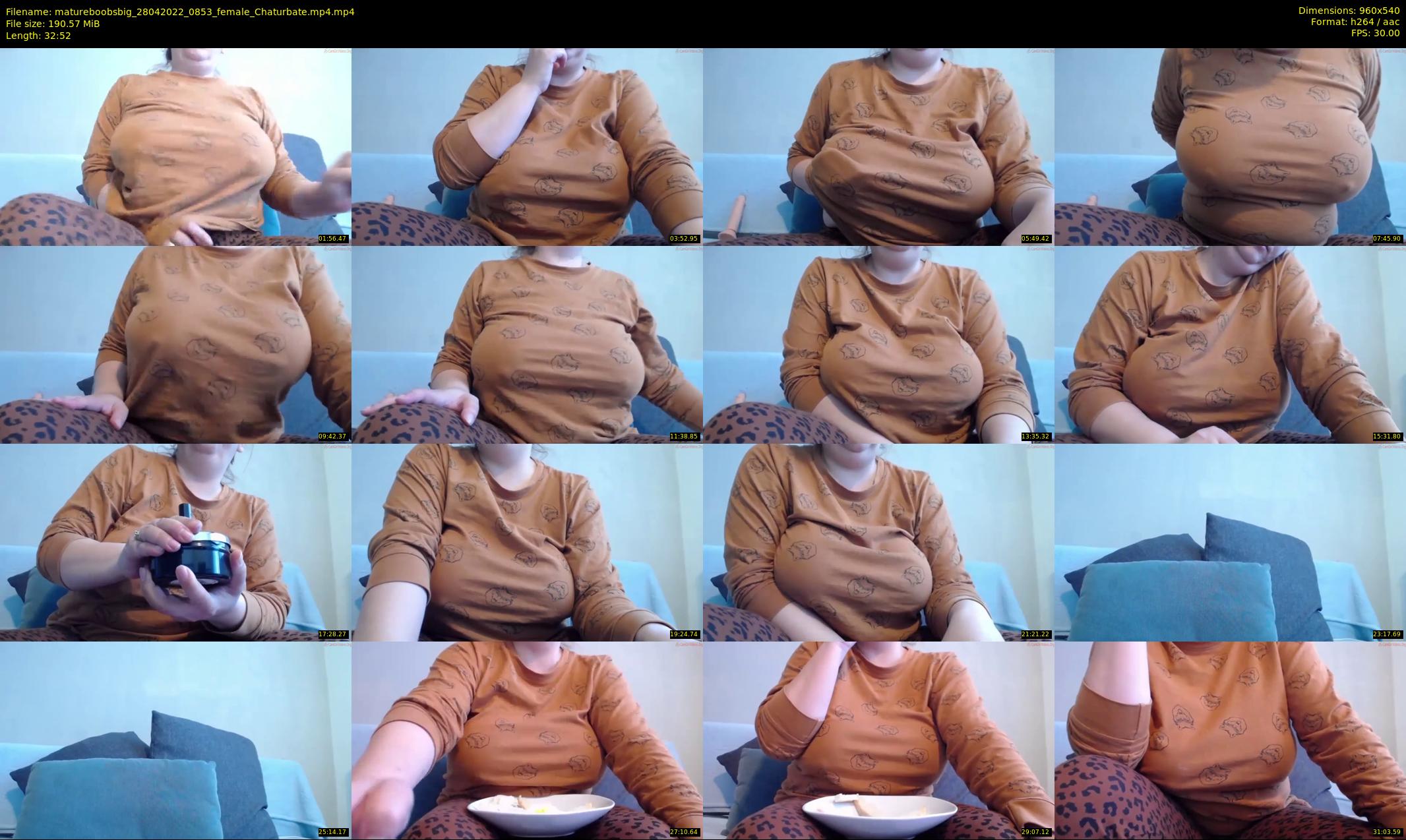 matureboobsbig — 33 minute Chaturbate female cam show recording, 480p, Apr 28, 2022