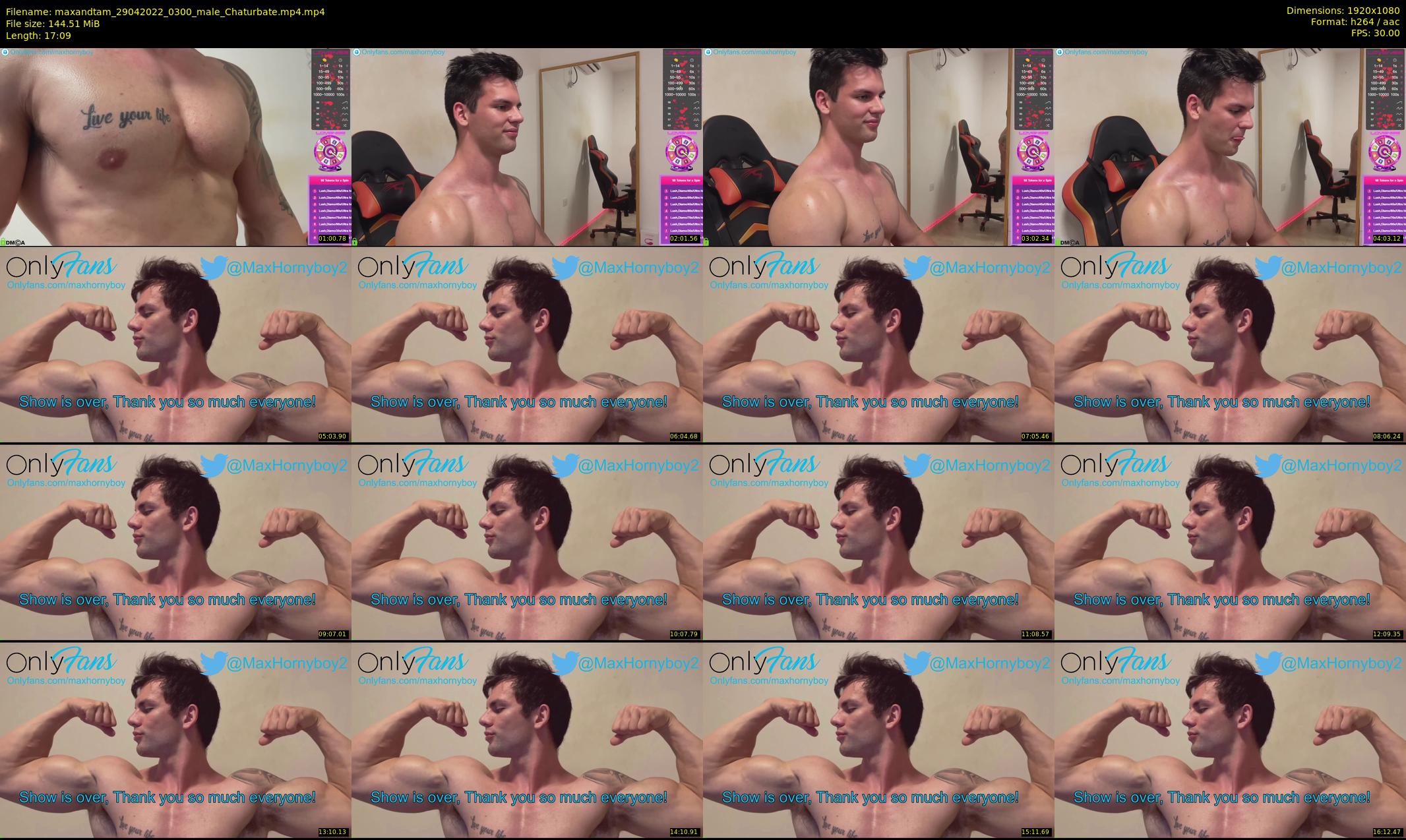 maxandtam — 18 minute Chaturbate couple cam show recording, 1080p, Apr 29, 2022