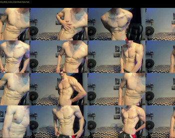 metatron_muscle — 5 minute Chaturbate male cam show recording, 1080p, Apr 28, 2022