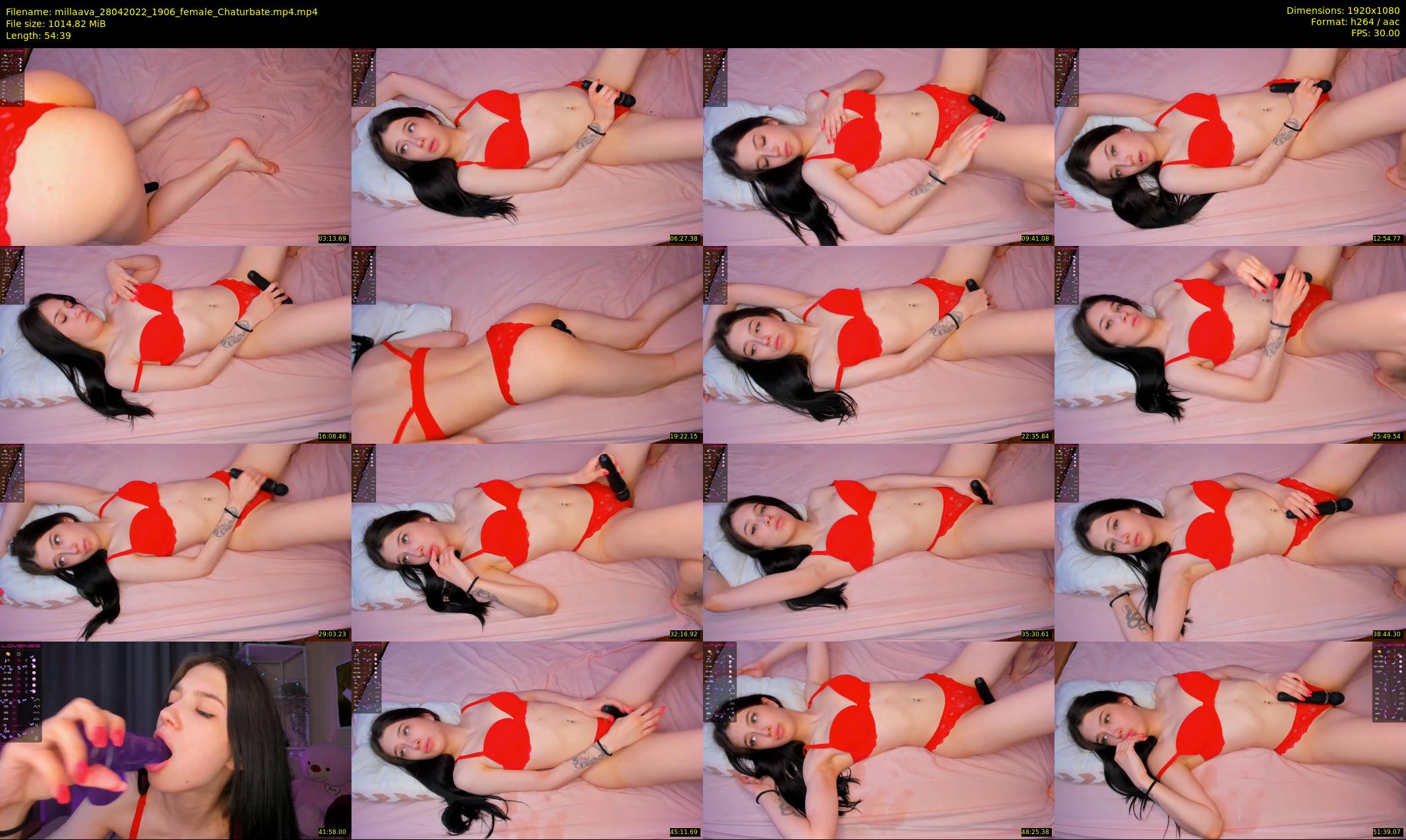 millaava — 55 minute Chaturbate female cam show recording, 1080p, Apr 28, 2022