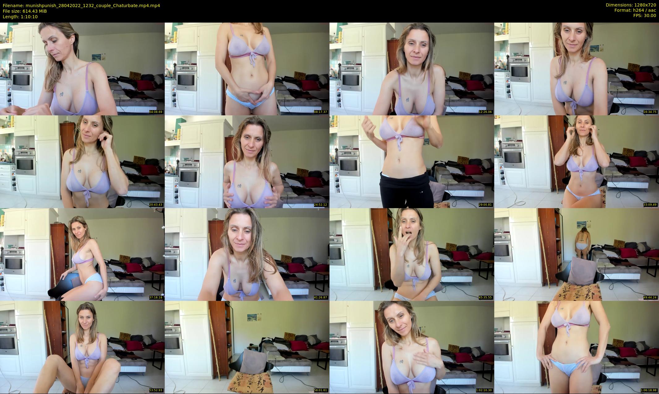 munishpunish — 71 minute Chaturbate couple cam show recording, 720p, Apr 28, 2022