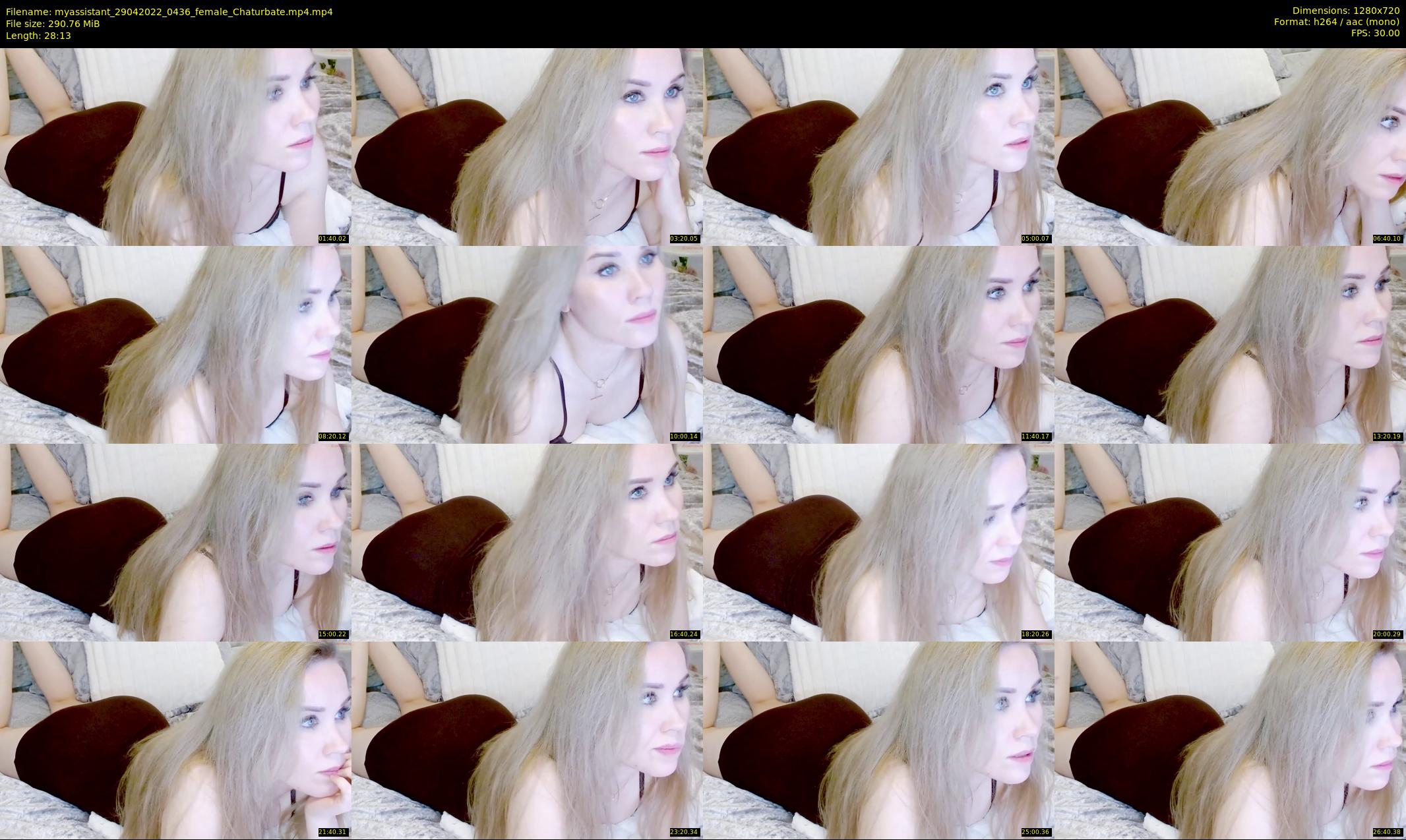 myassistant — 29 minute Chaturbate female cam show recording, 720p, Apr 29, 2022