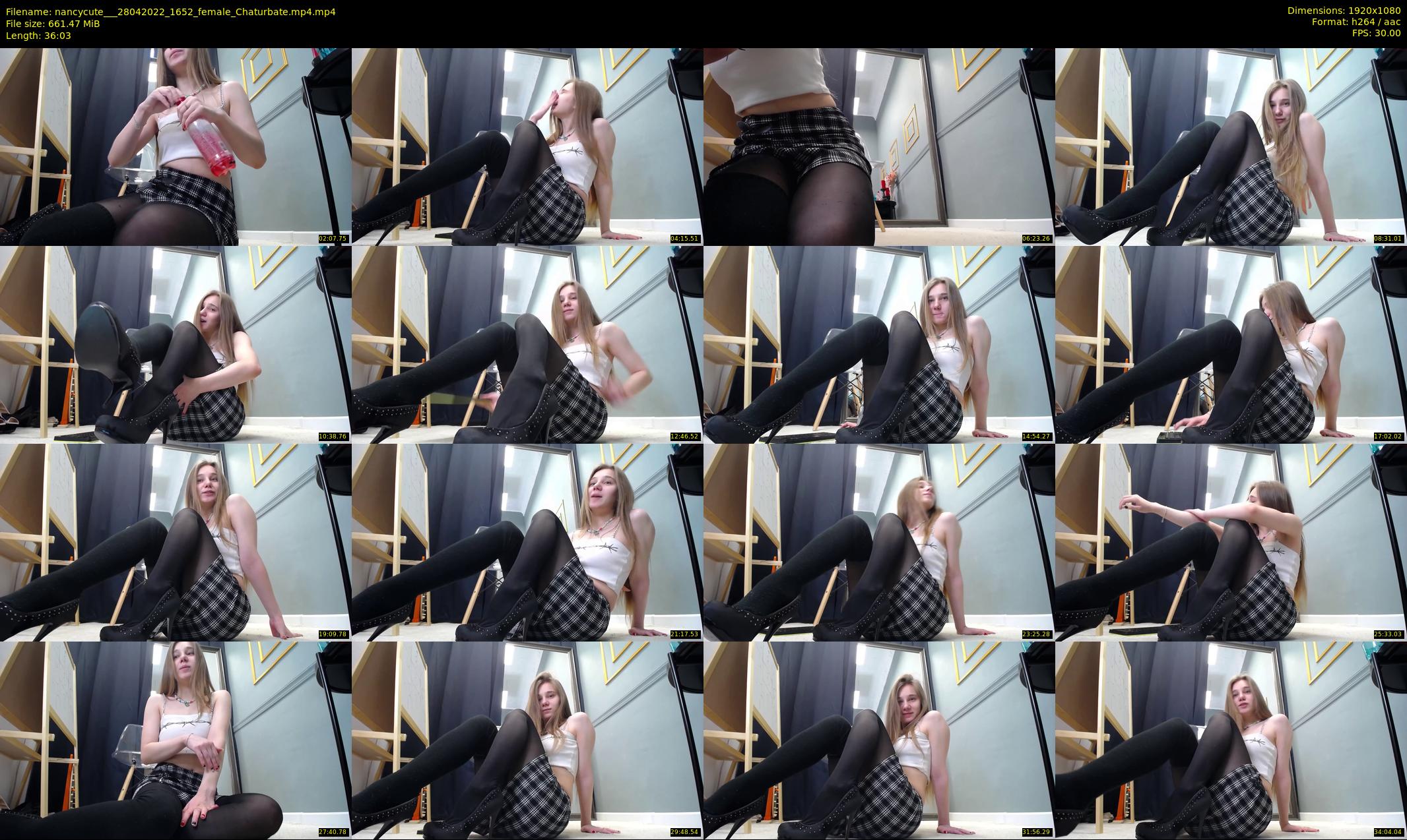 nancycute__ — 37 minute Chaturbate female cam show recording, 1080p, Apr 28, 2022