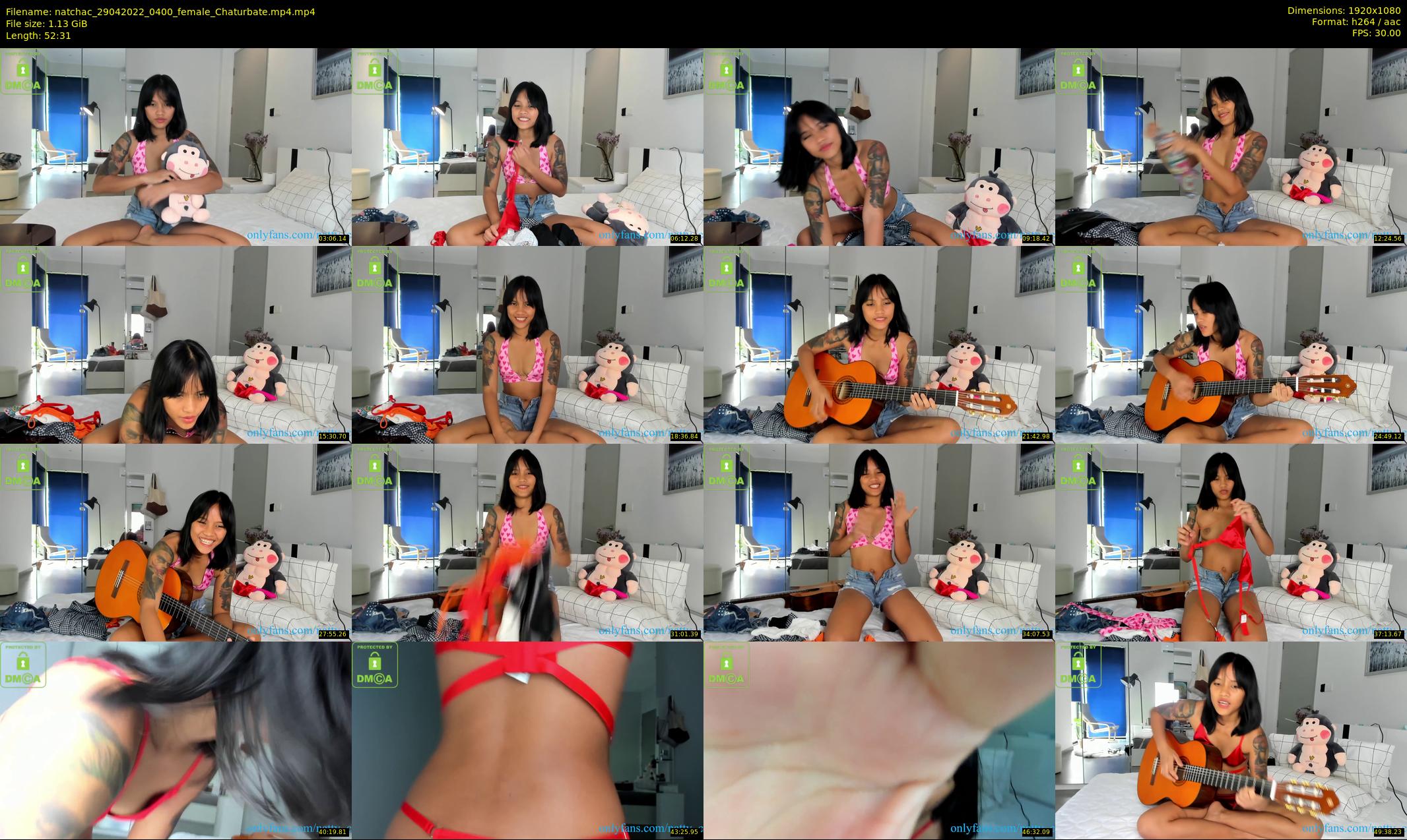 natchac — 53 minute Chaturbate female cam show recording, 1080p, Apr 29, 2022