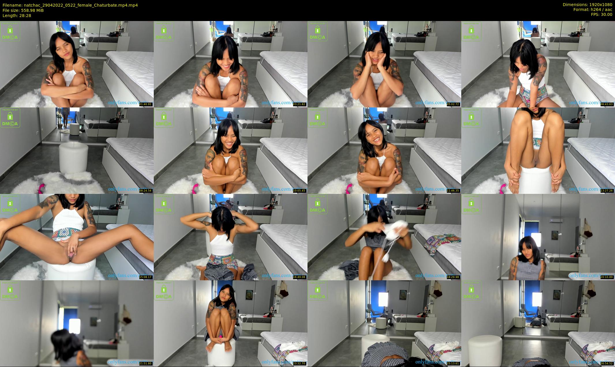 natchac — 29 minute Chaturbate female cam show recording, 1080p, Apr 29, 2022