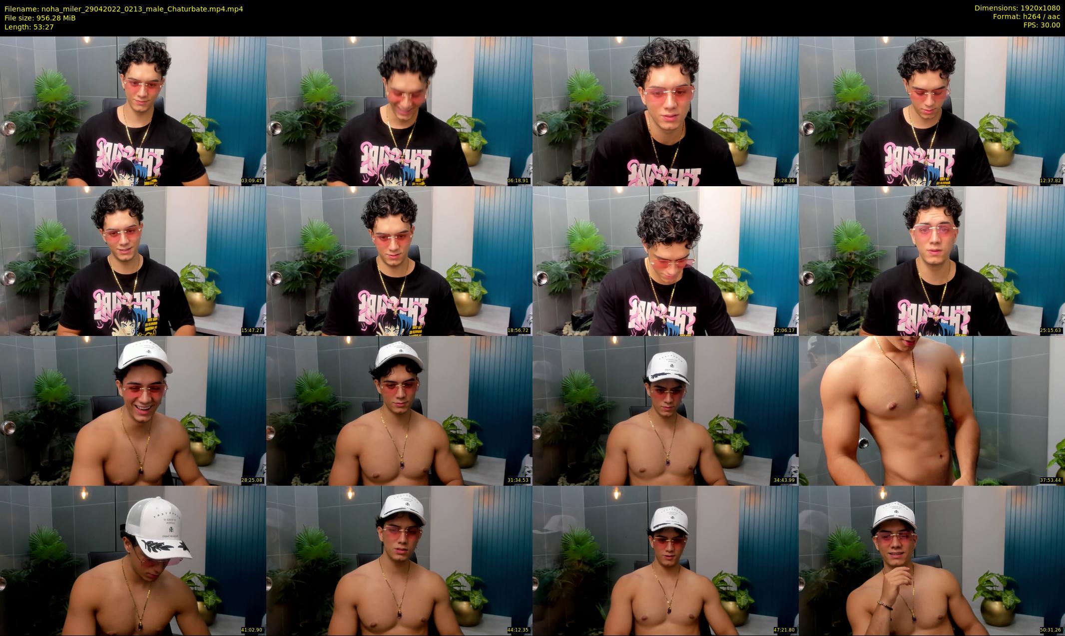 noha_miler — 54 minute Chaturbate male cam show recording, 1080p, Apr 29, 2022