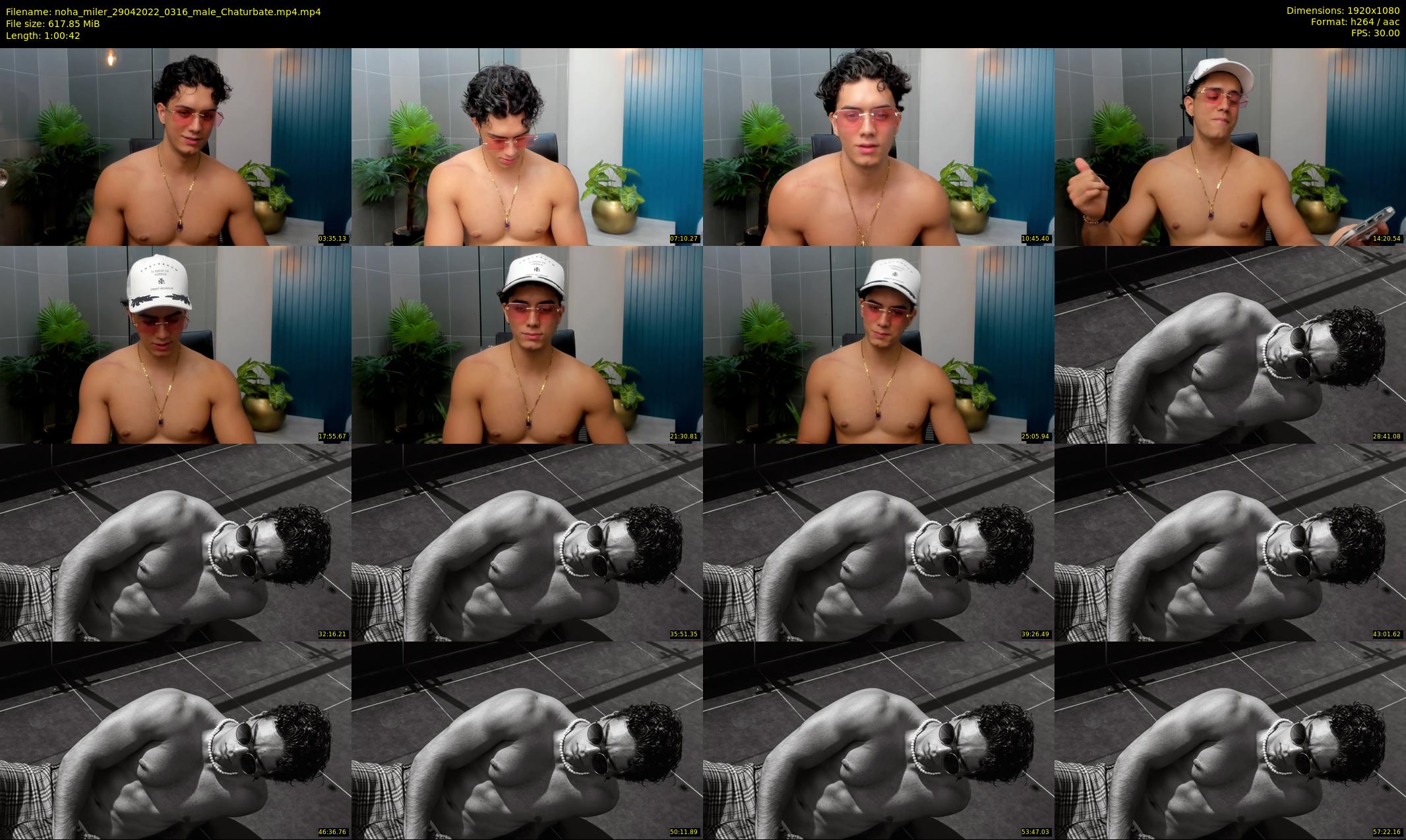 noha_miler — 61 minute Chaturbate male cam show recording, 1080p, Apr 29, 2022