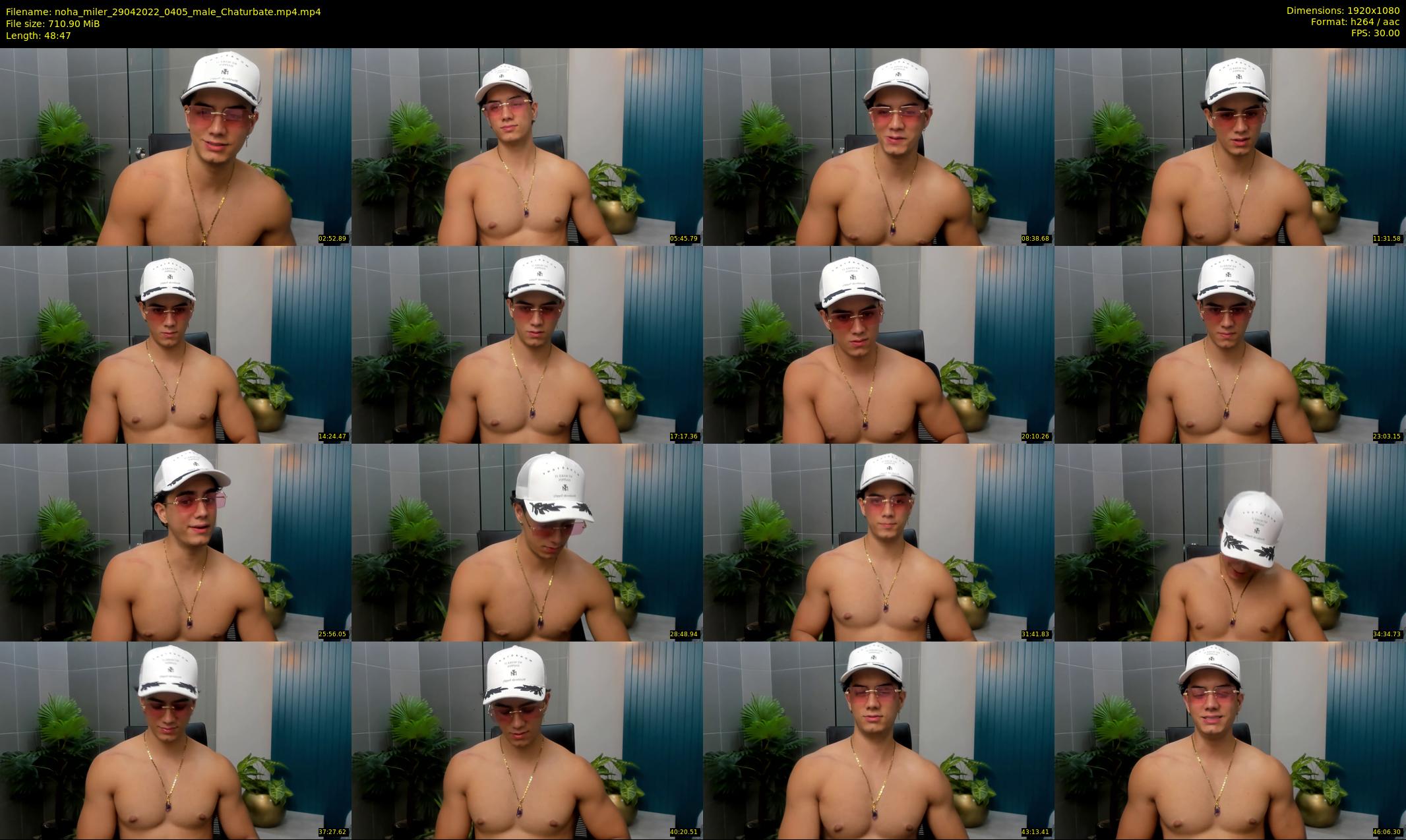 noha_miler — 49 minute Chaturbate male cam show recording, 1080p, Apr 29, 2022