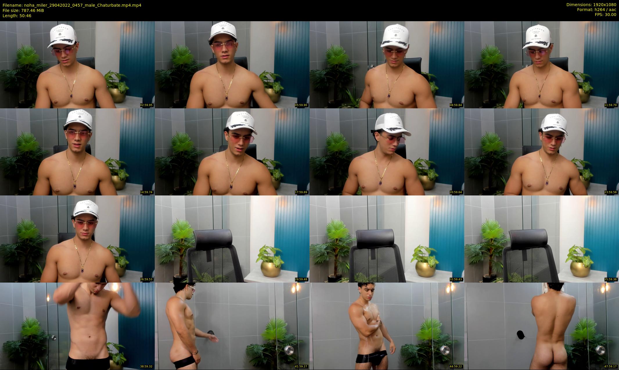 noha_miler — 51 minute Chaturbate male cam show recording, 1080p, Apr 29, 2022