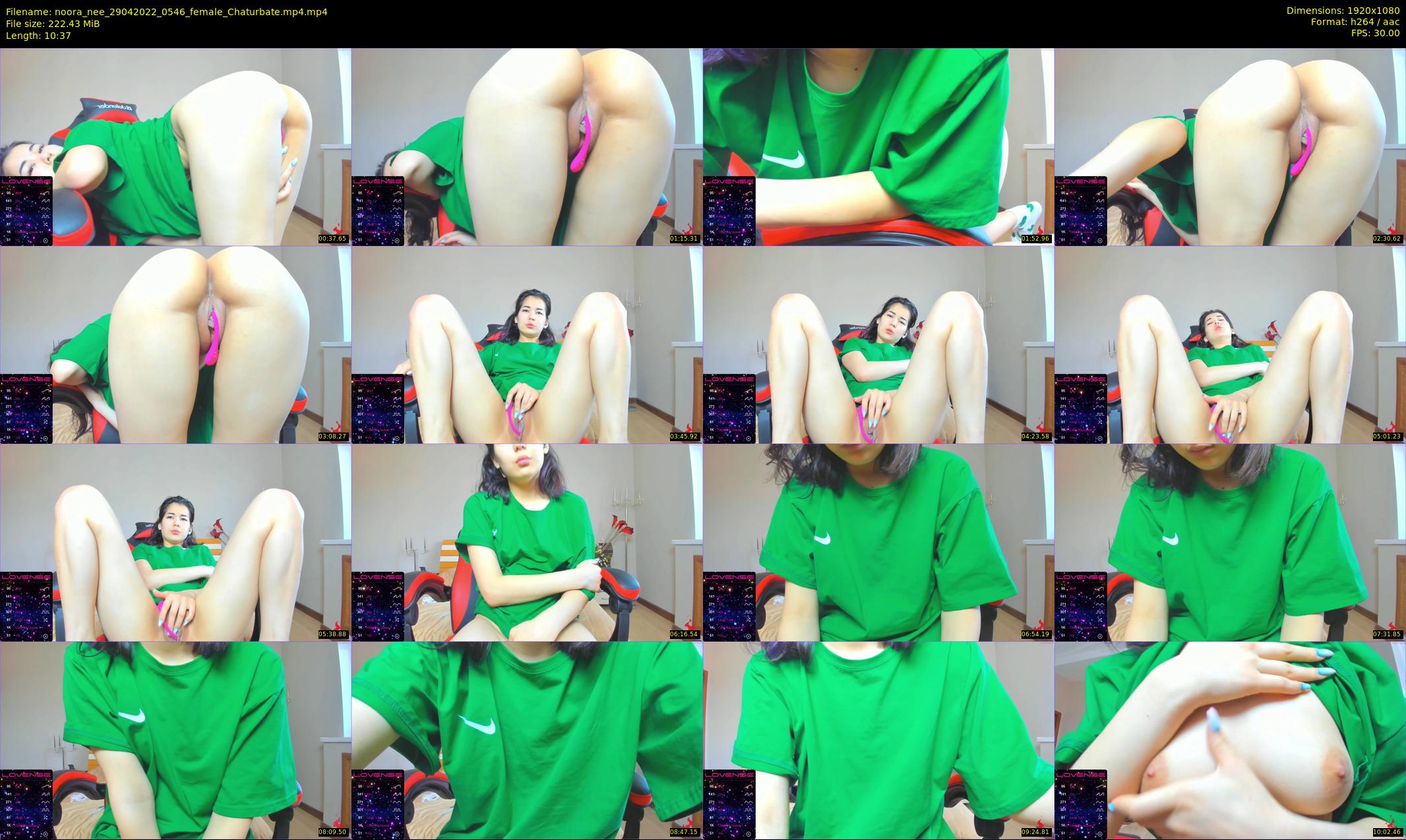 noora_nee — 11 minute Chaturbate female cam show recording, 1080p, Apr 29, 2022