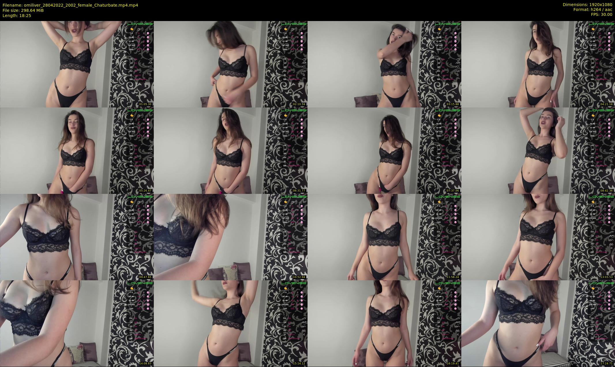 omiliver — 19 minute Chaturbate female cam show recording, 1080p, Apr 28, 2022
