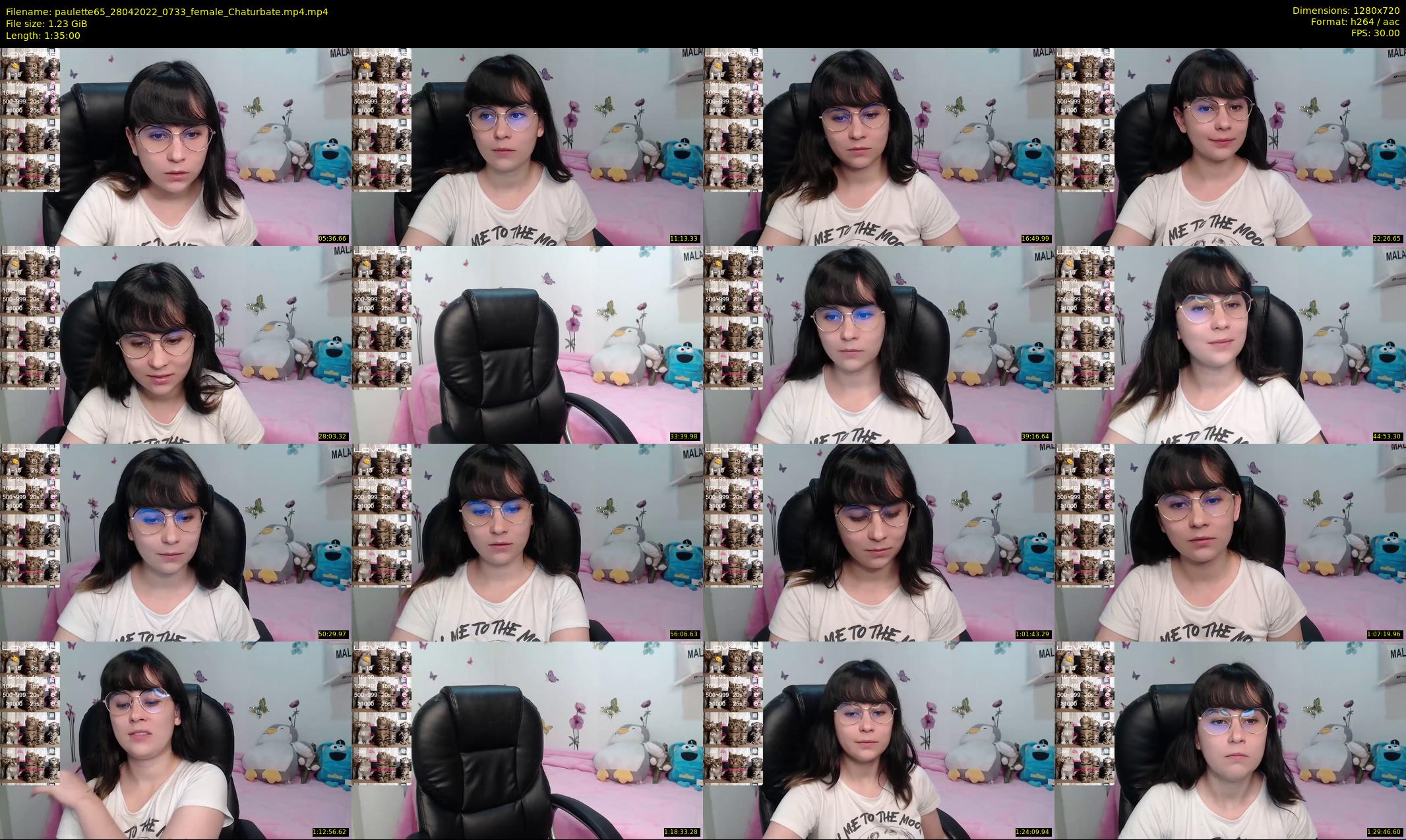 paulette65 — 95 minute Chaturbate female cam show recording, 720p, Apr 28, 2022