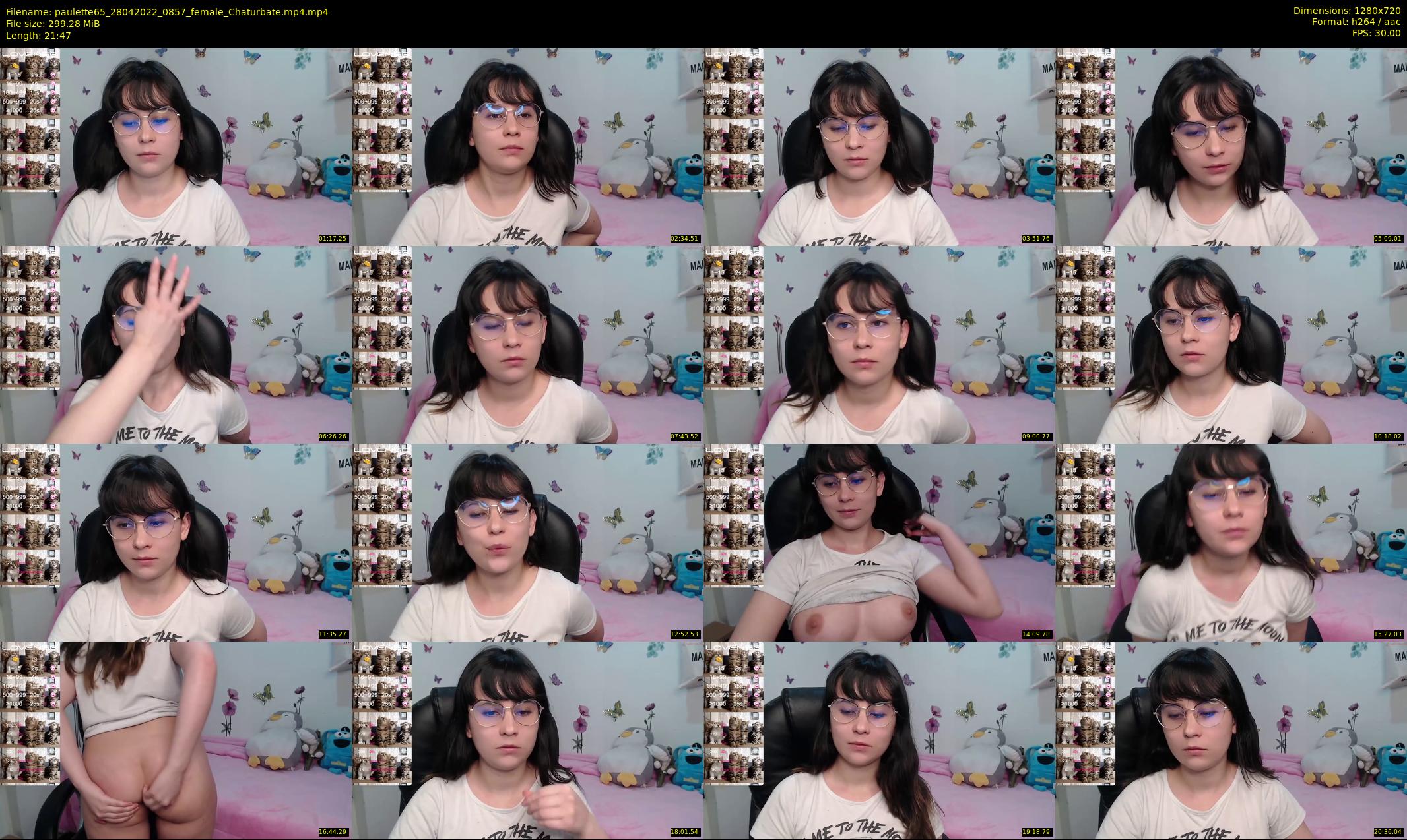 paulette65 — 22 minute Chaturbate female cam show recording, 720p, Apr 28, 2022