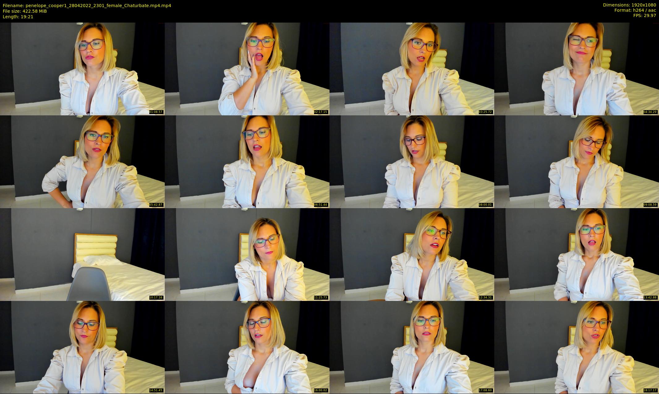 penelope_cooper1 — 20 minute Chaturbate female cam show recording, 1080p, Apr 28, 2022