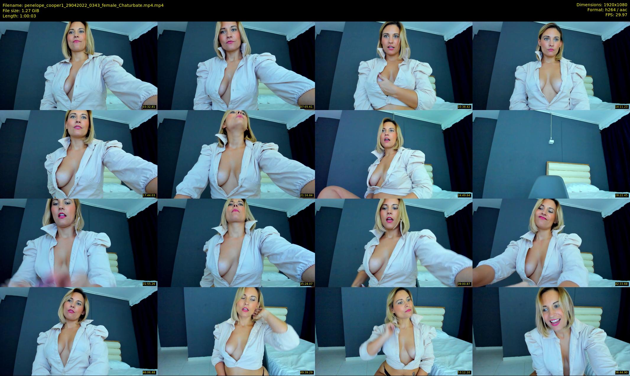 penelope_cooper1 — 61 minute Chaturbate female cam show recording, 1080p, Apr 29, 2022