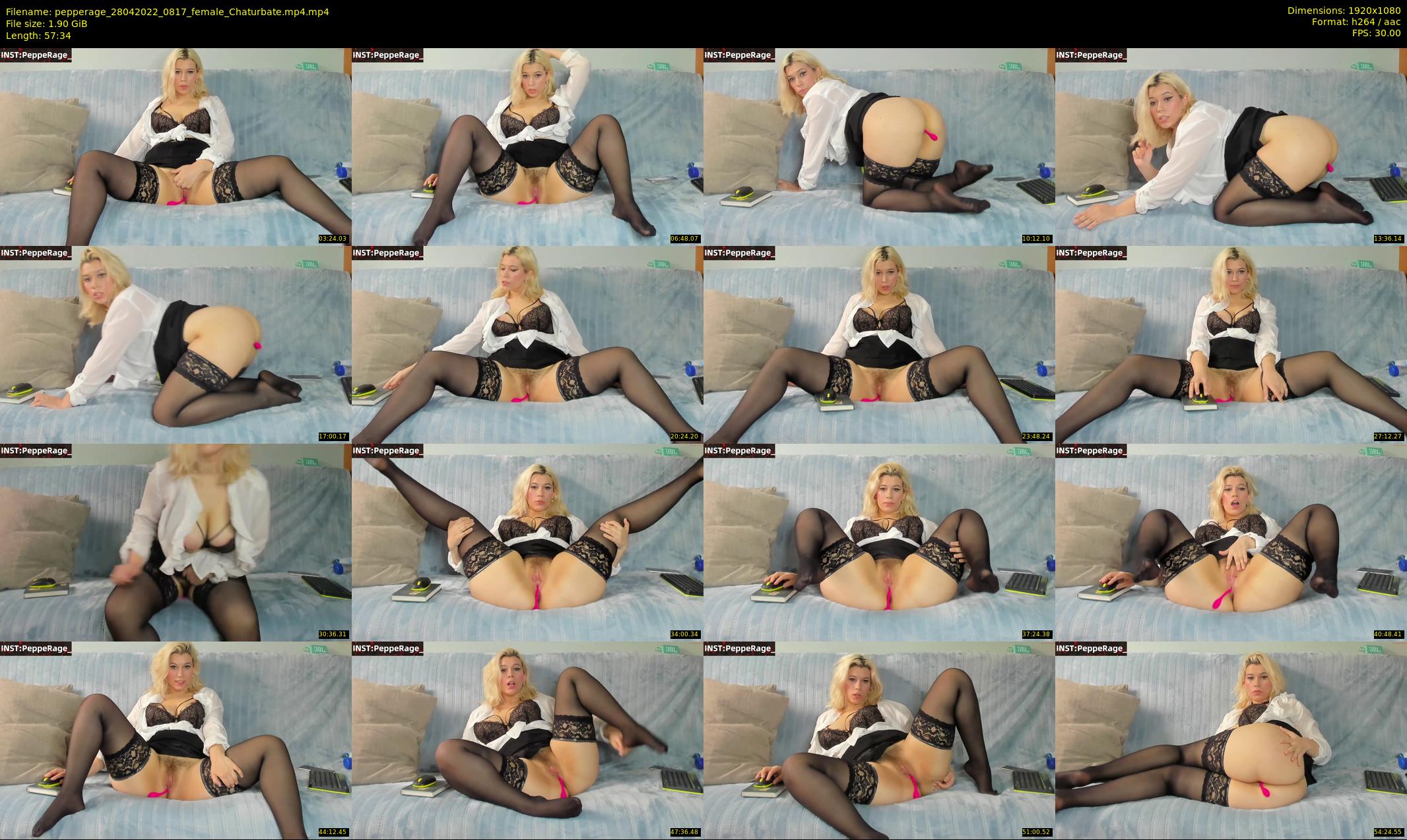pepperage — 58 minute Chaturbate female cam show recording, 1080p, Apr 28, 2022
