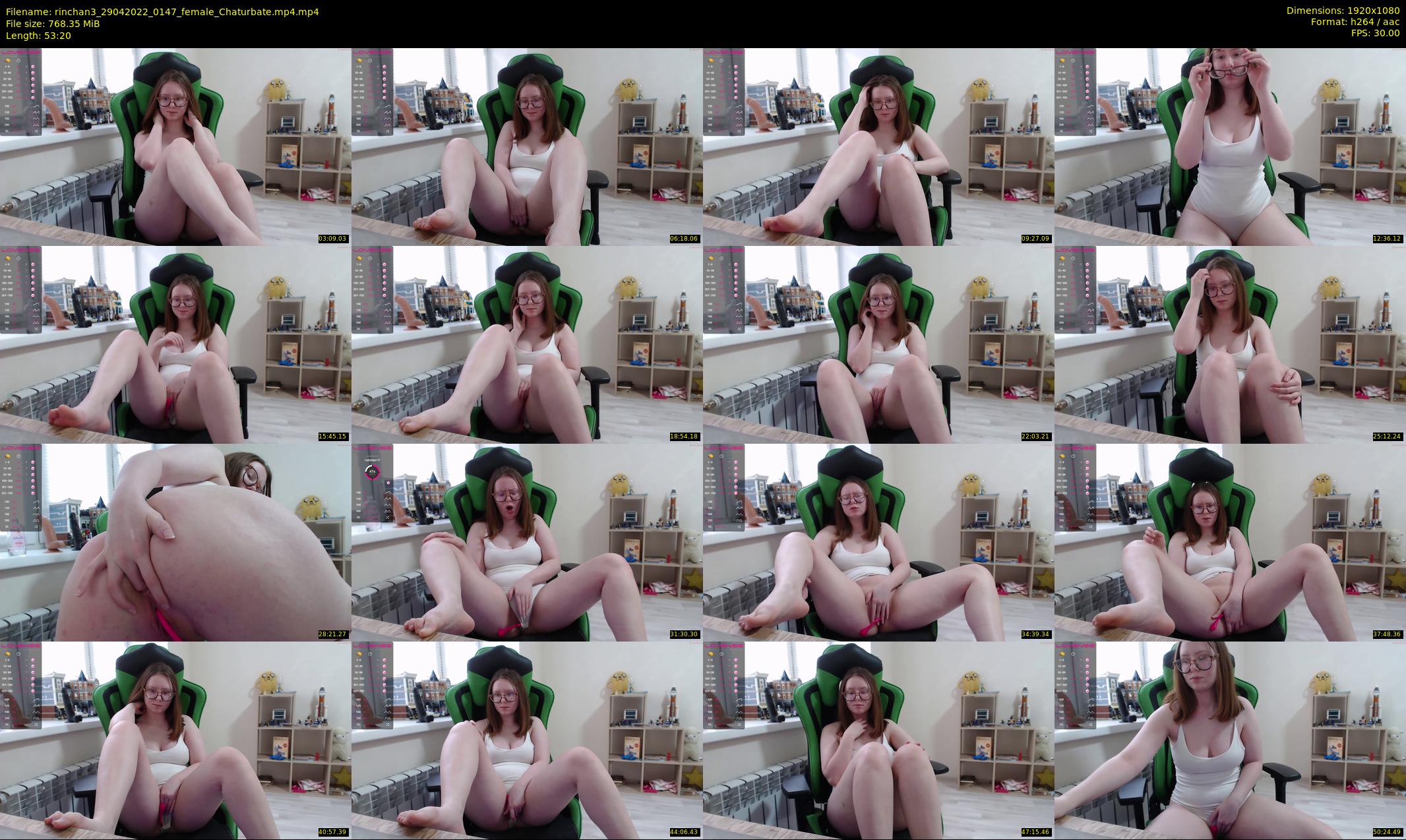 rinchan3 — 54 minute Chaturbate female cam show recording, 1080p, Apr 29, 2022