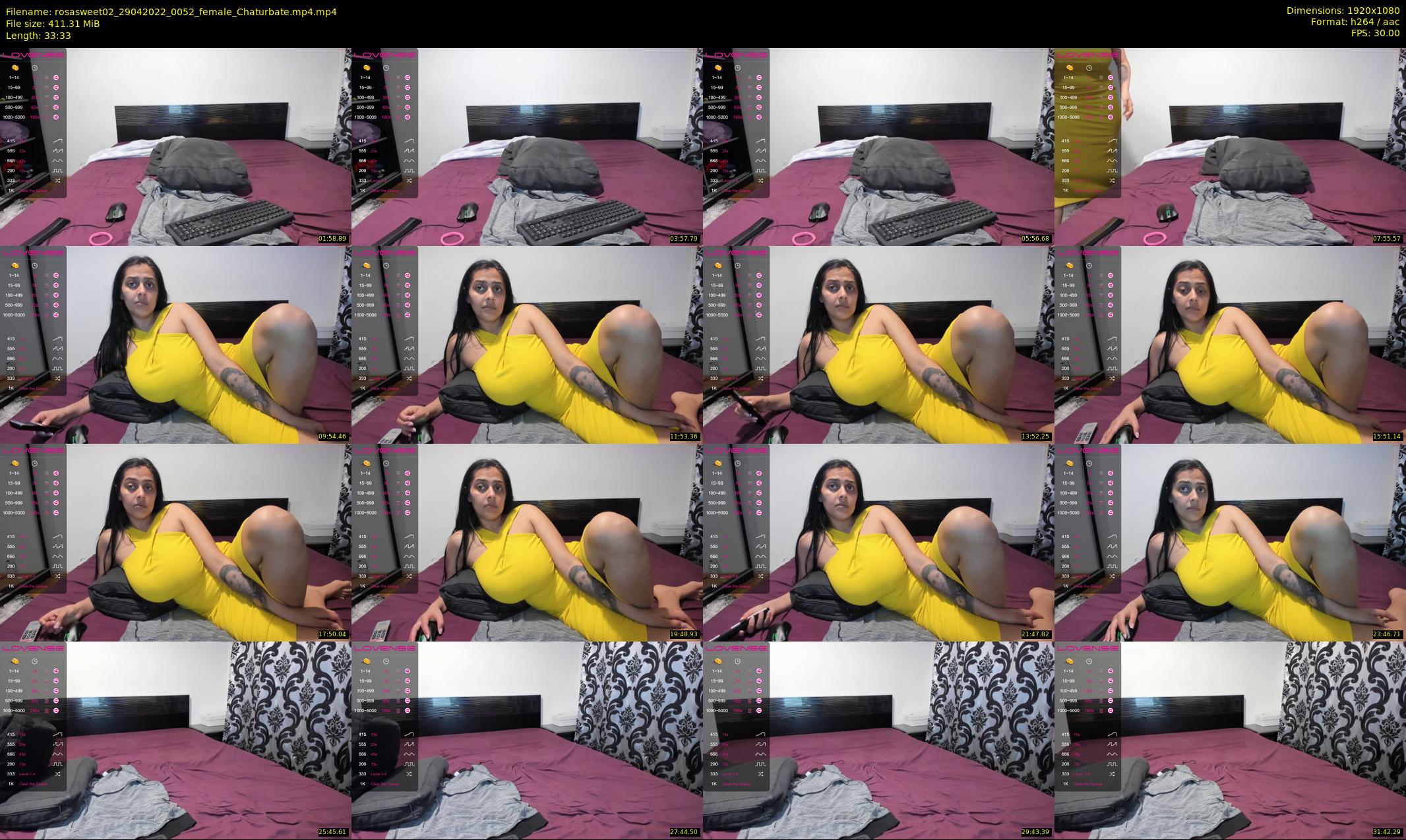 rosasweet02 — 34 minute Chaturbate female cam show recording, 1080p, Apr 29, 2022
