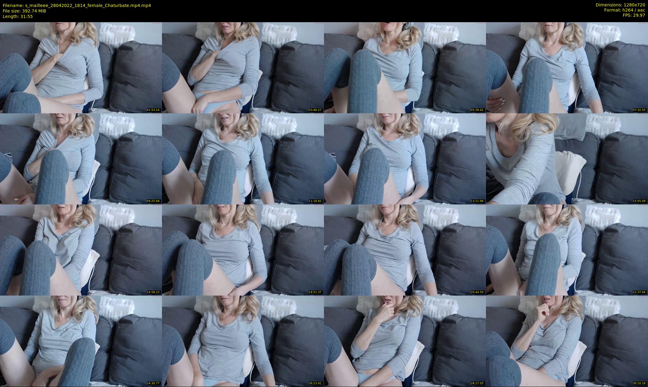 s_mailleee — 32 minute Chaturbate female cam show recording, 720p, Apr 28, 2022