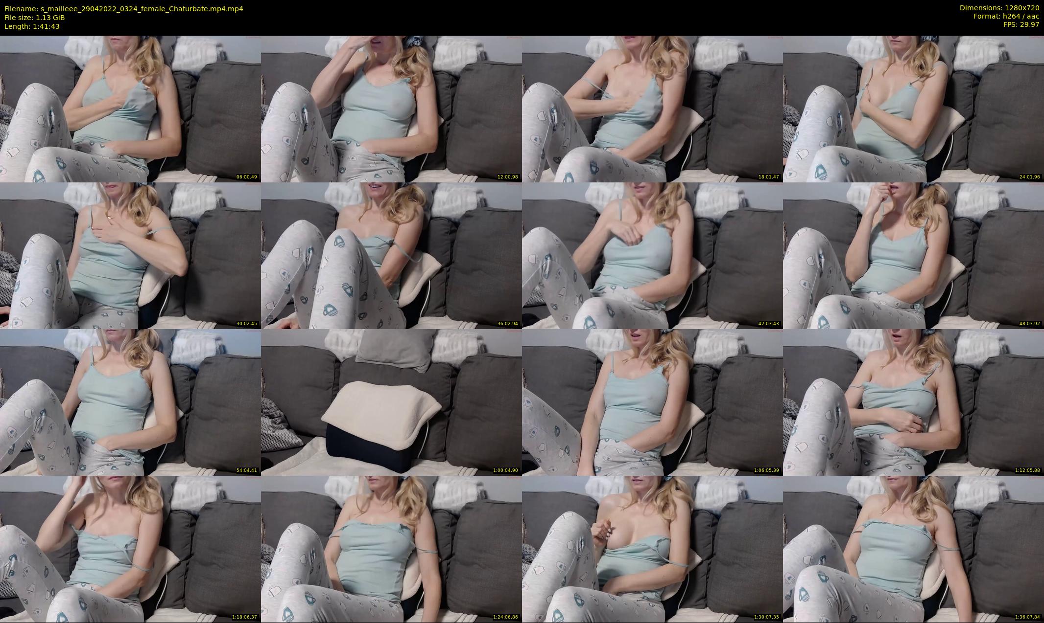 s_mailleee — 102 minute Chaturbate female cam show recording, 720p, Apr 29, 2022