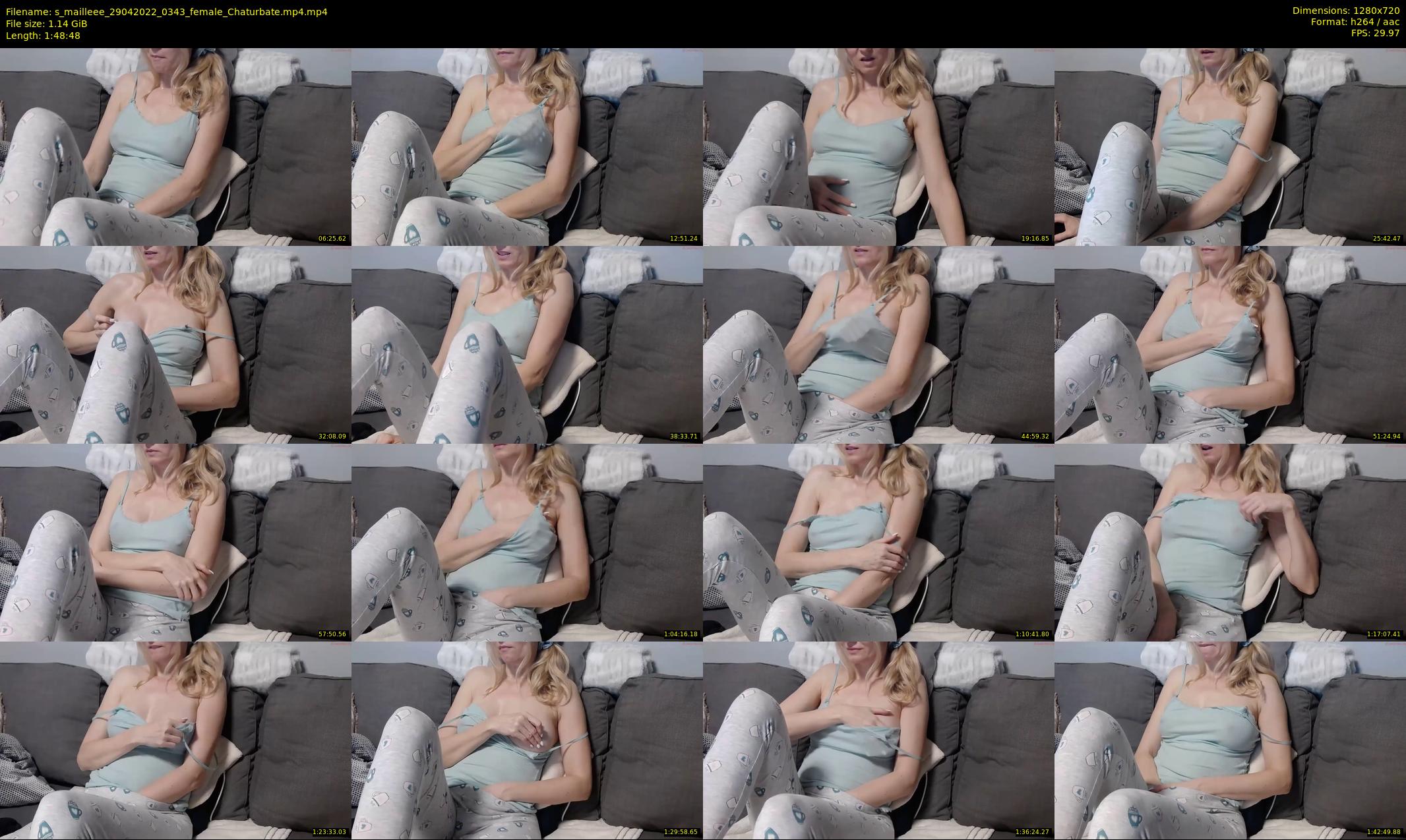 s_mailleee — 109 minute Chaturbate female cam show recording, 720p, Apr 29, 2022