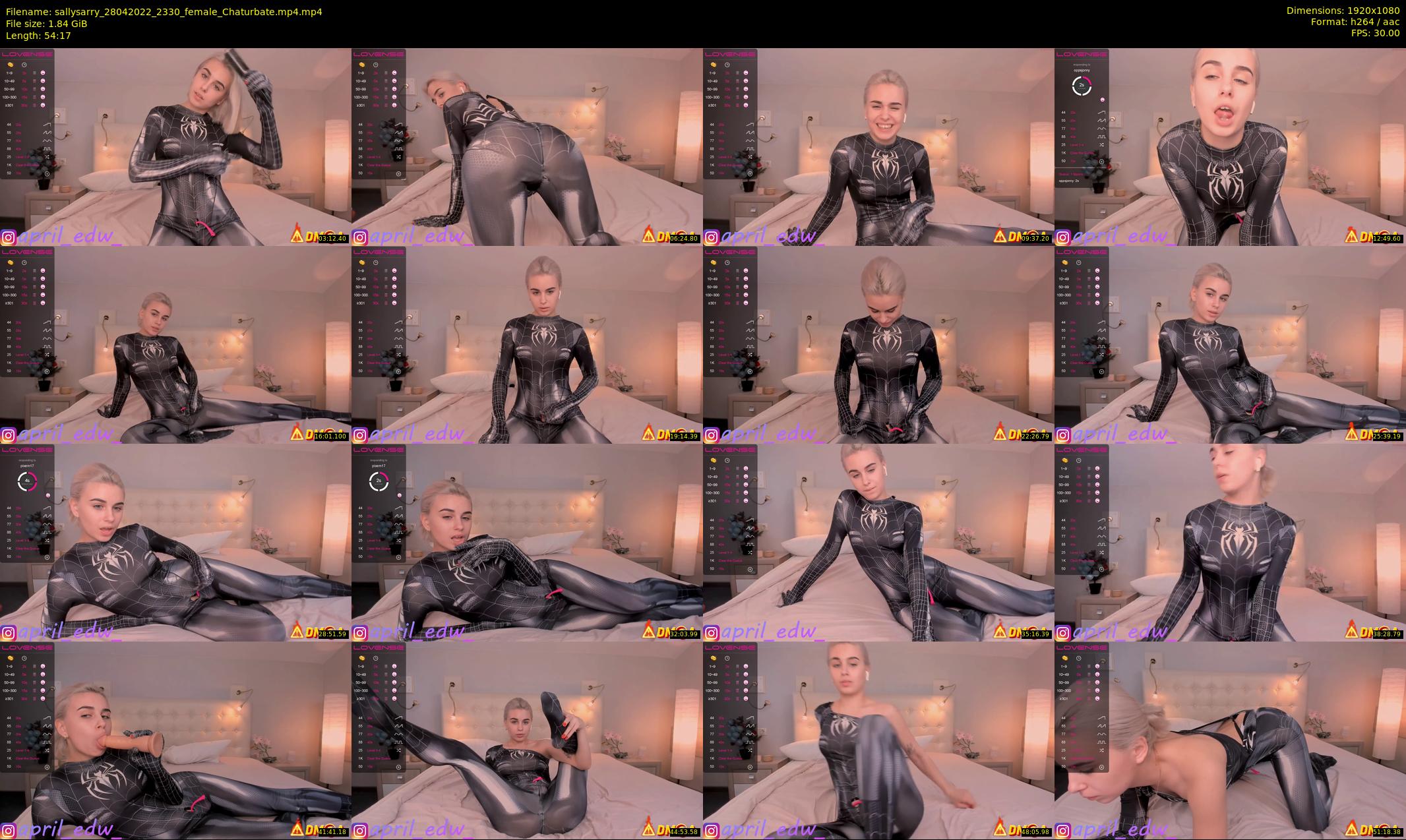 sallysarry — 55 minute Chaturbate couple cam show recording, 1080p, Apr 28, 2022