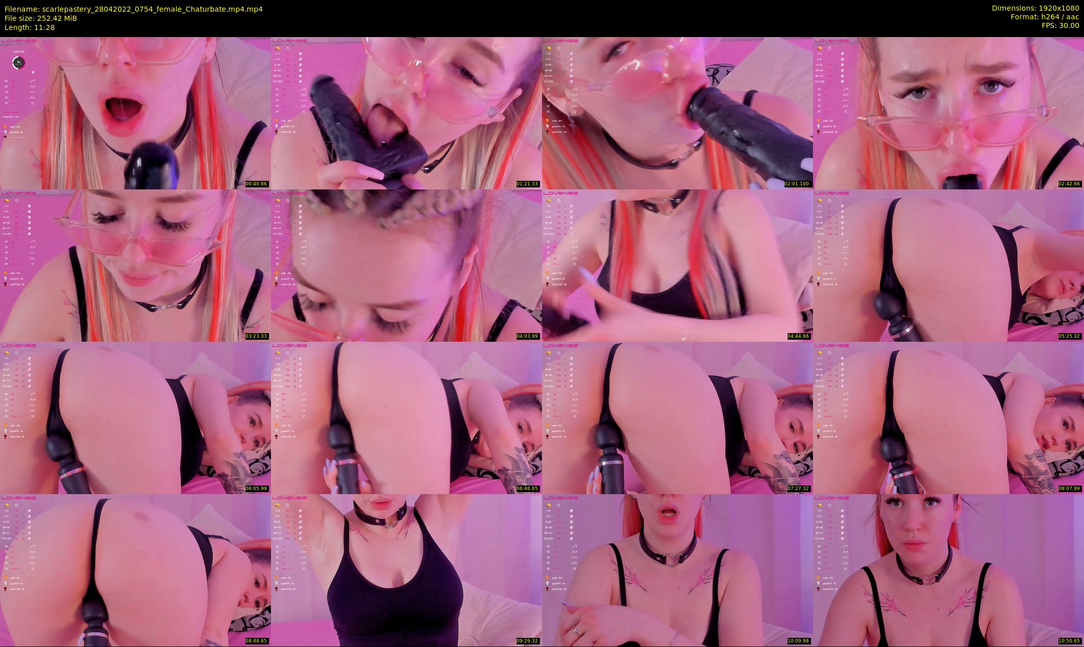 scarlepastery — 12 minute Chaturbate couple cam show recording, 1080p, Apr 28, 2022