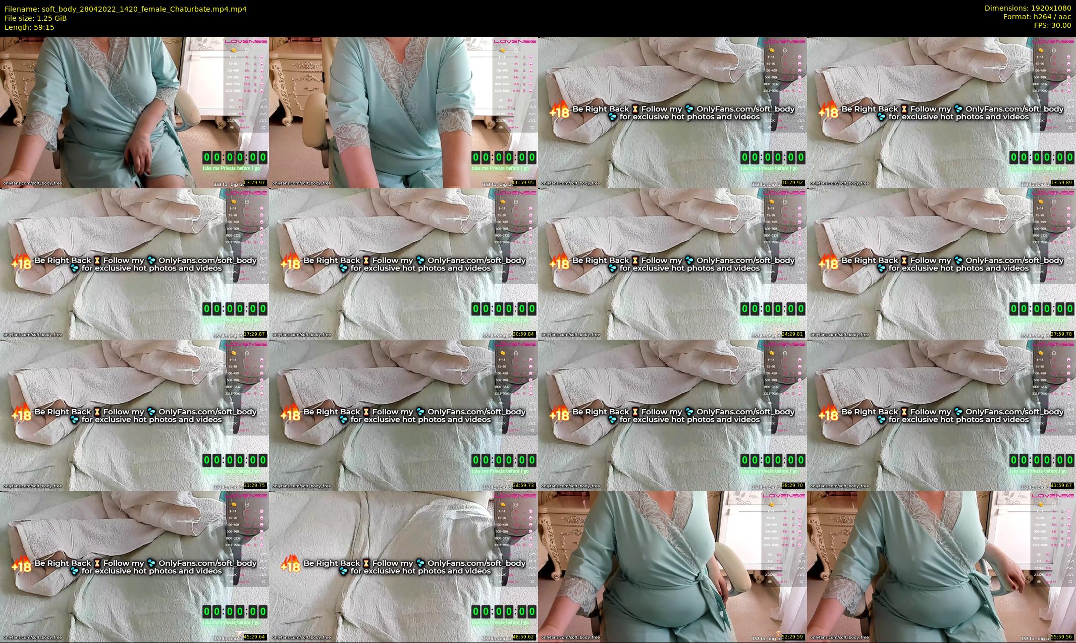 soft_body — 60 minute Chaturbate female cam show recording, 1080p, Apr 28, 2022