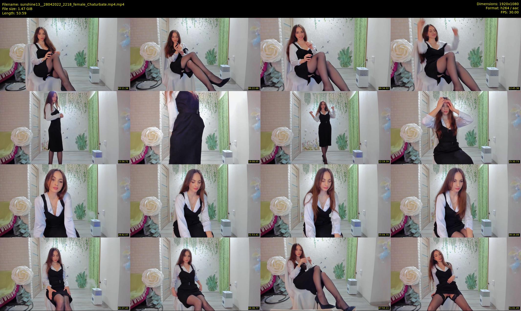sunshine13_ — 54 minute Chaturbate female cam show recording, 1080p, Apr 28, 2022
