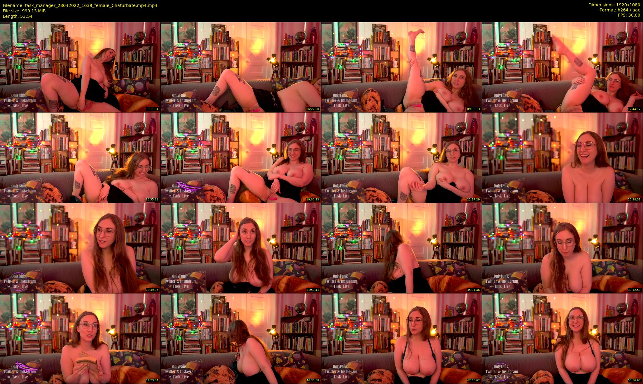task_manager — 54 minute Chaturbate couple cam show recording, 1080p, Apr 28, 2022