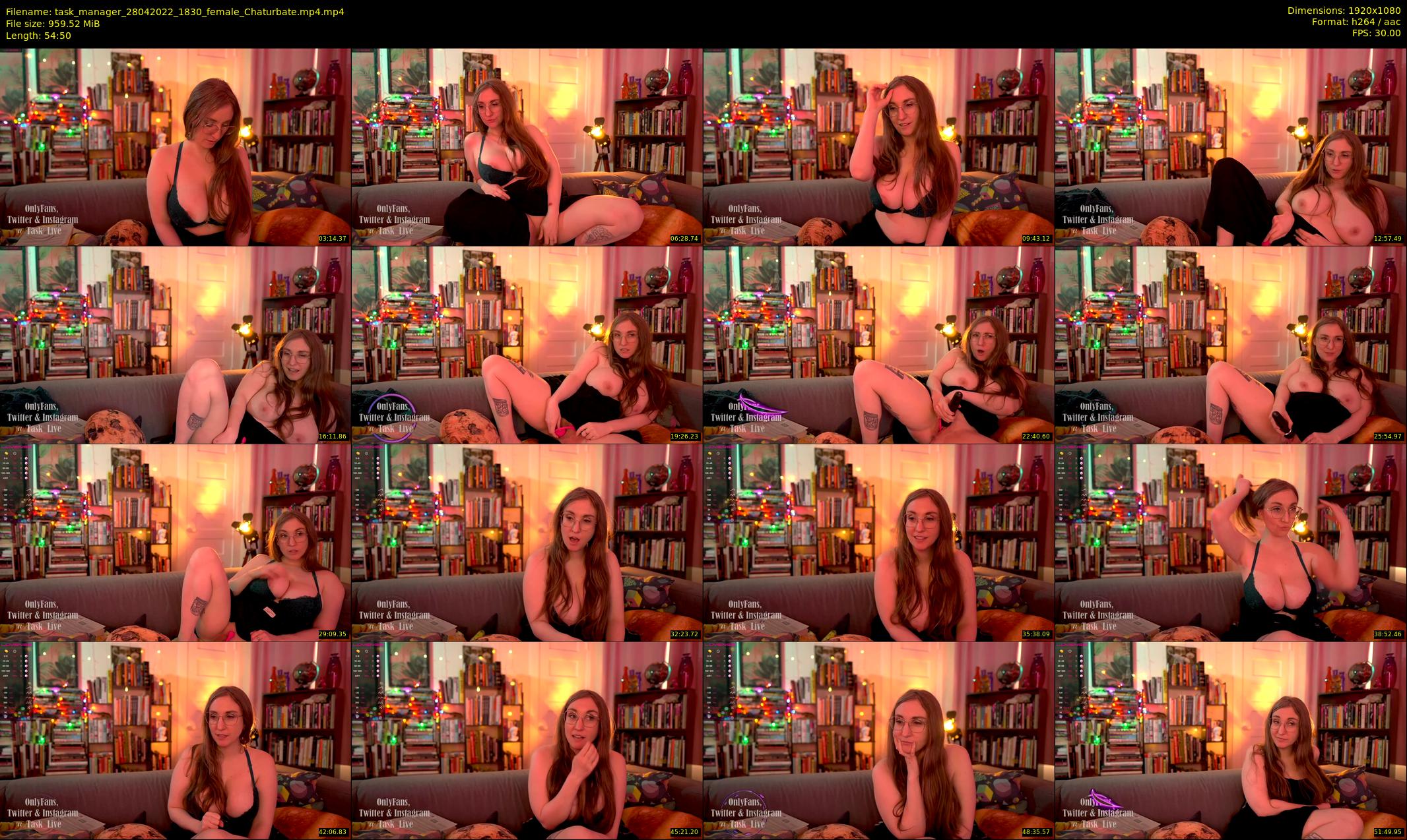 task_manager — 55 minute Chaturbate couple cam show recording, 1080p, Apr 28, 2022