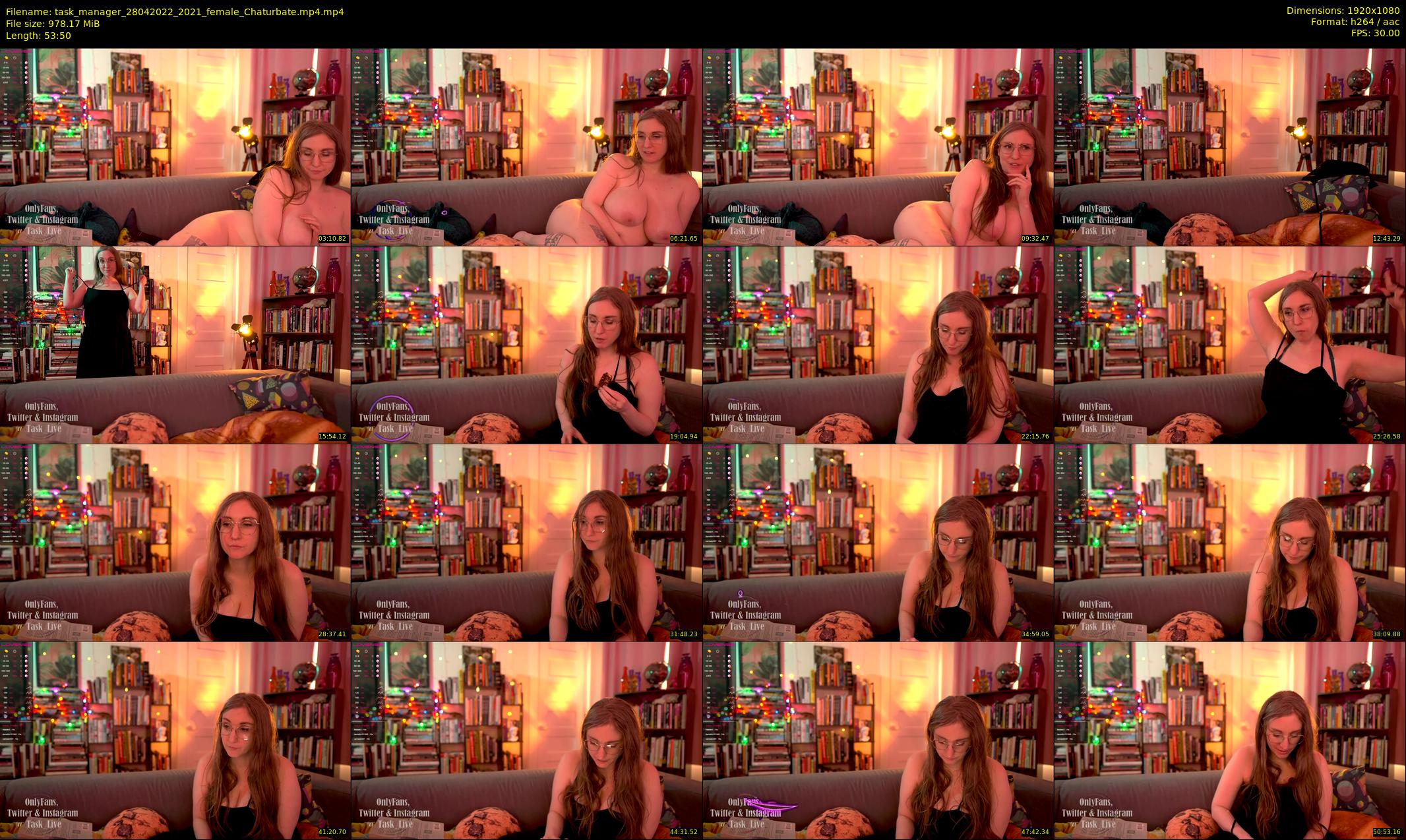 task_manager — 54 minute Chaturbate couple cam show recording, 1080p, Apr 28, 2022
