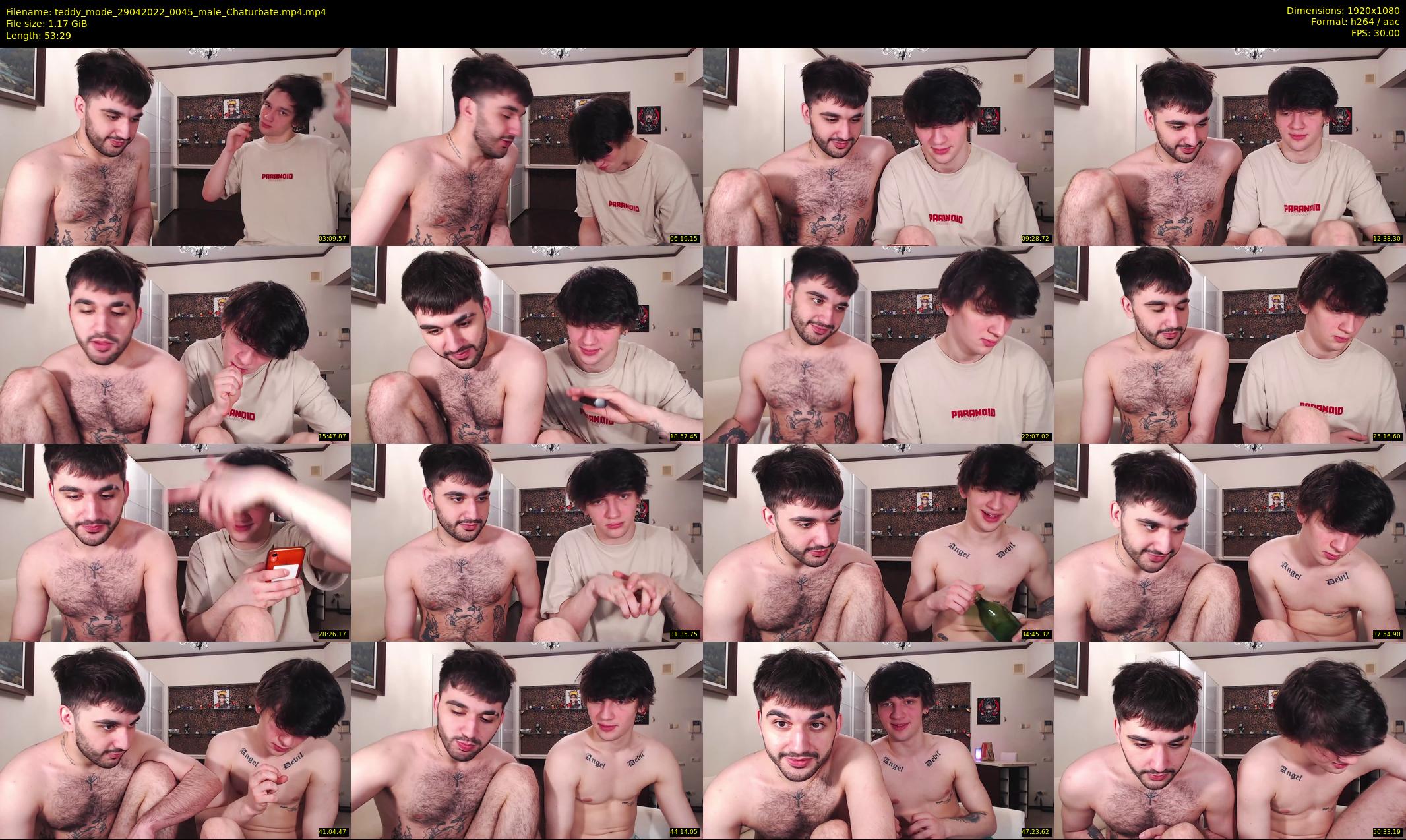 teddy_mode — 54 minute Chaturbate couple cam show recording, 1080p, Apr 29, 2022