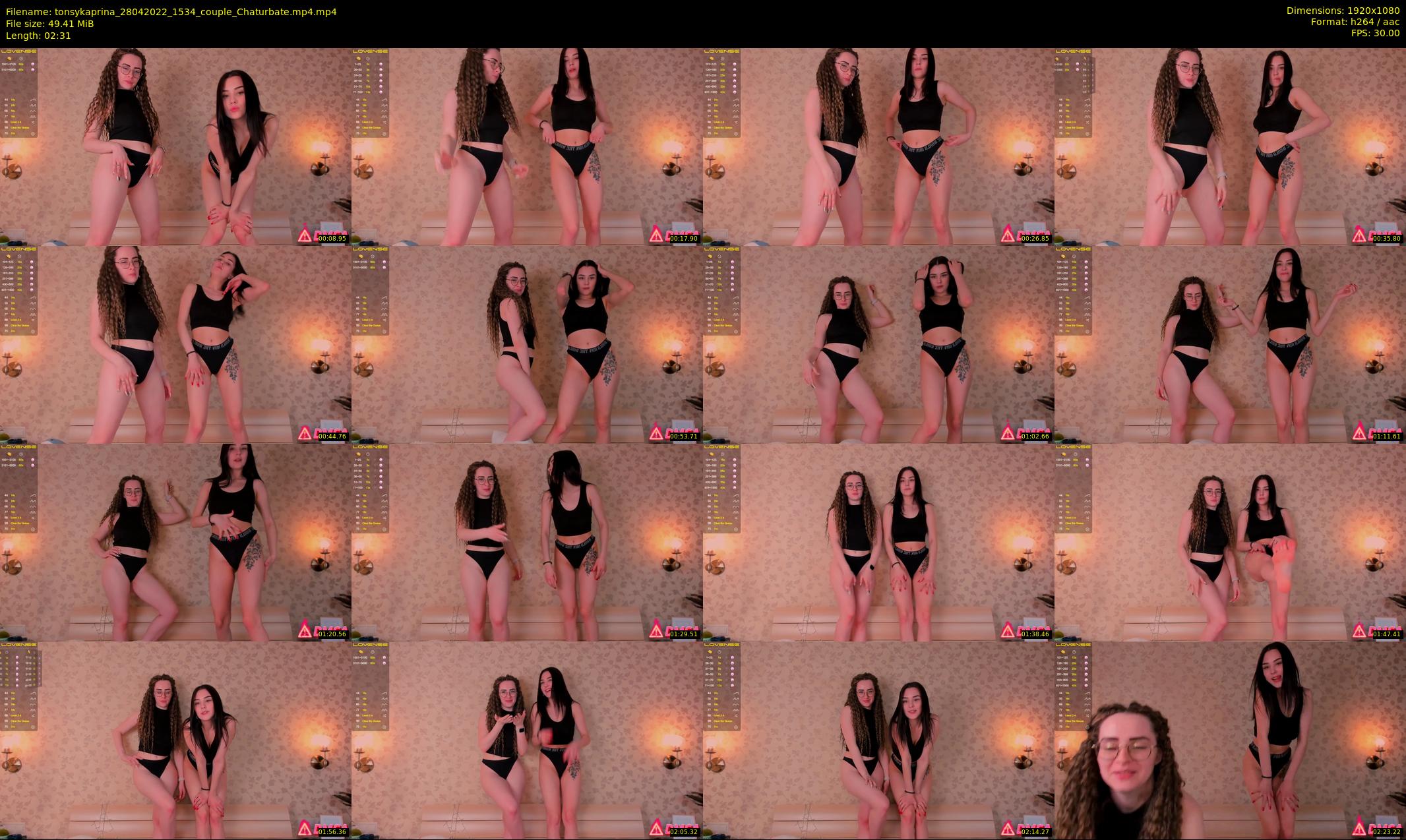 tonsykaprina — 3 minute Chaturbate couple cam show recording, 1080p, Apr 28, 2022