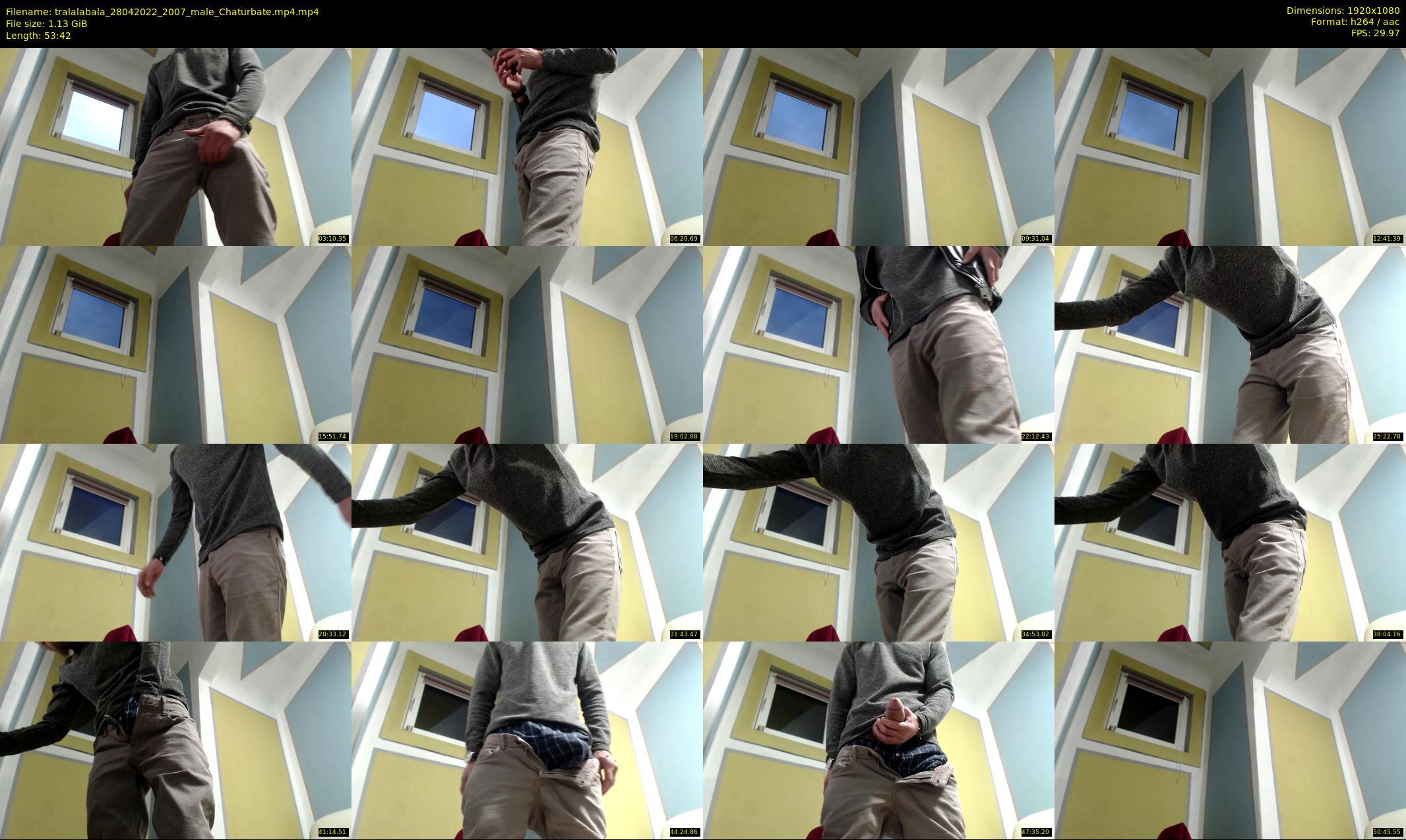 tralalabala — 54 minute Chaturbate male cam show recording, 1080p, Apr 28, 2022
