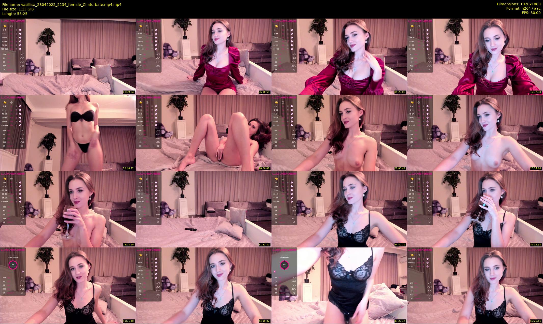 vasillisa — 54 minute Chaturbate female cam show recording, 1080p, Apr 28, 2022